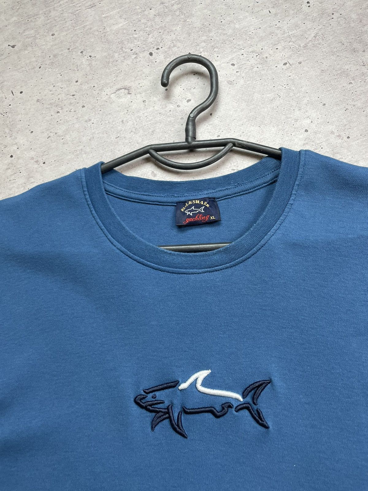 Paul & Shark Paul Shark Embroidered Shark Tshirt Size US M / EU 48-50 / 2 - 4 Thumbnail