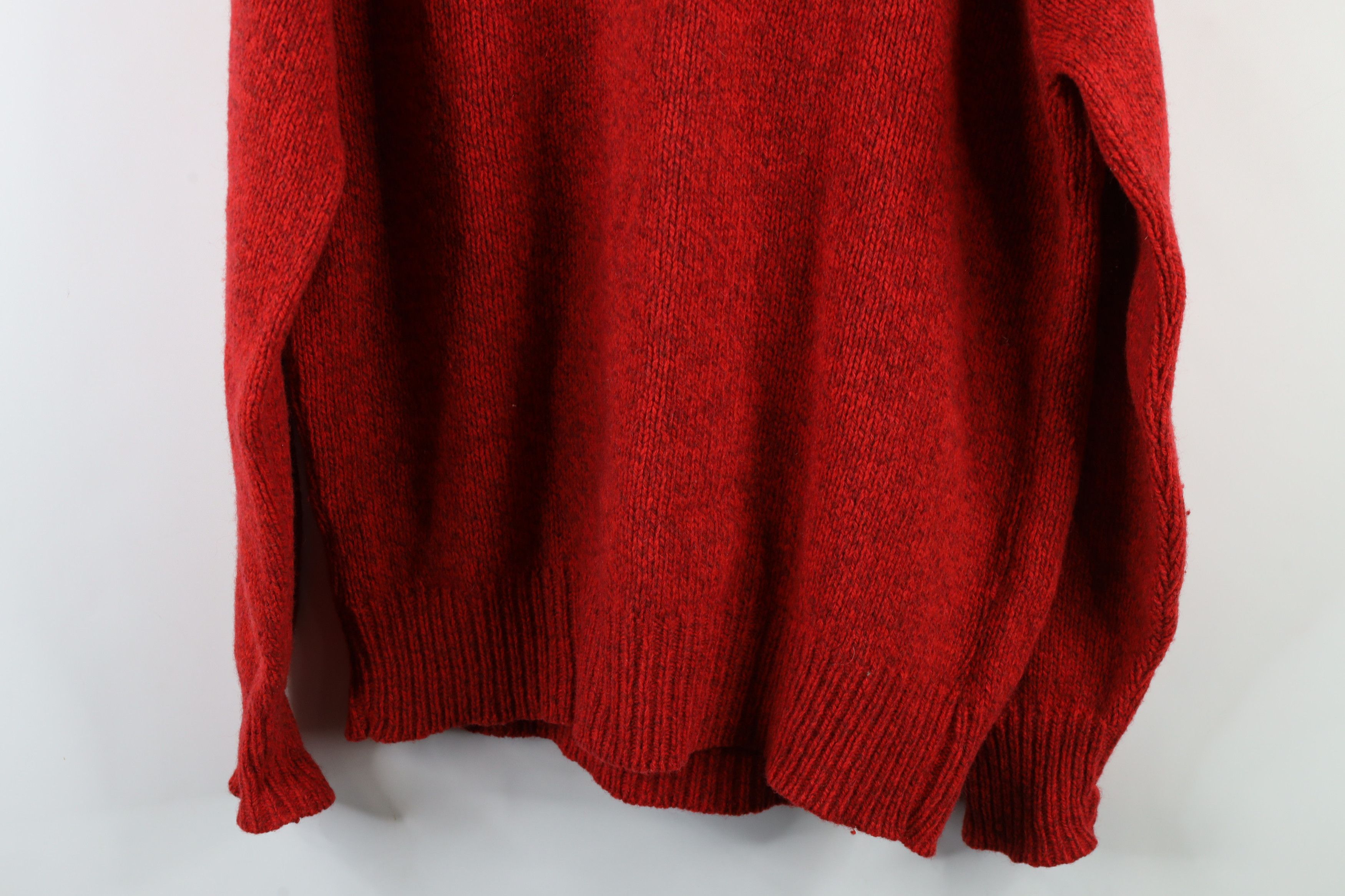 L.L. Bean × Vintage Vintage 70s LL Bean Knit Crewneck Sweater Heather Red USA Size US XL / EU 56 / 4 - 8 Thumbnail