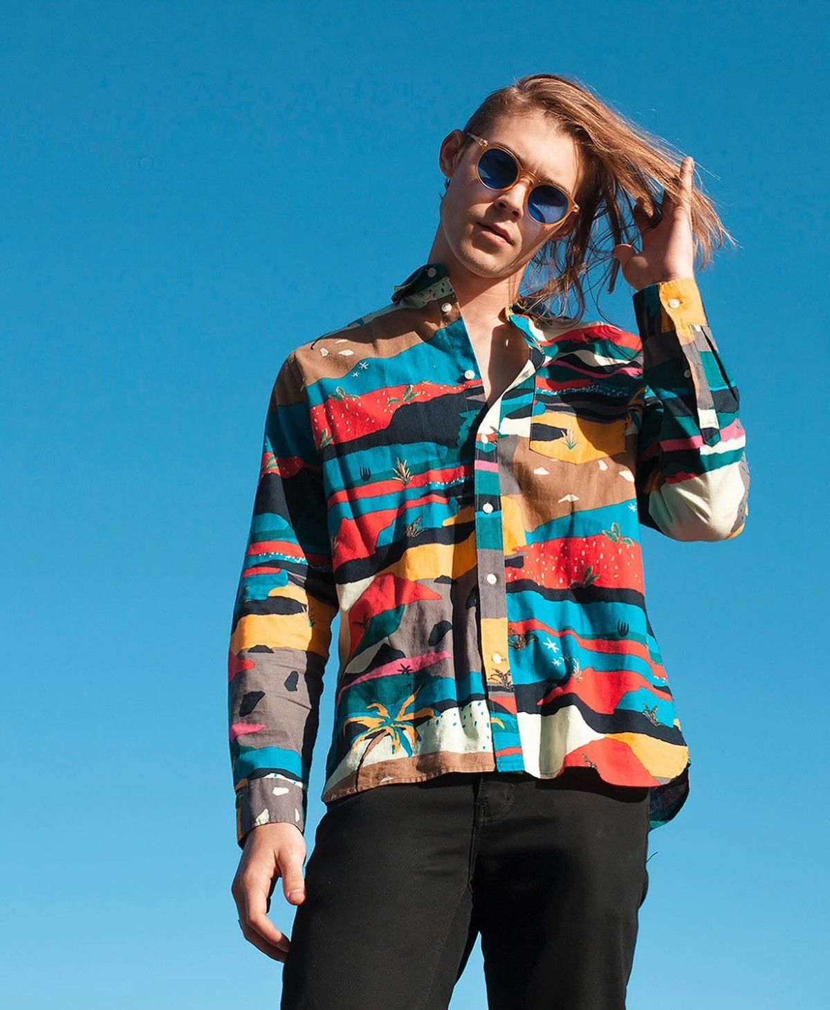 H&M × Hysteric Glamour × Japanese Brand H&M SUMMER BUTTON UP SHIRT Size US XS / EU 42 / 0 - 2 Thumbnail