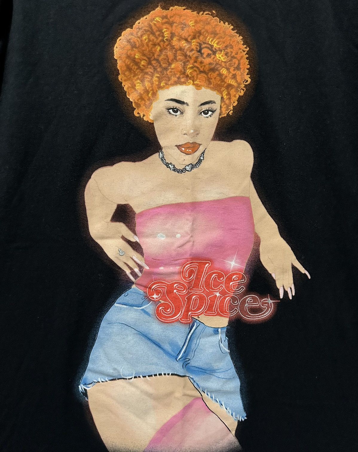 Band Tees × Rap Tees Ice Spice shirt Size US XL / EU 56 / 4 - 2 Thumbnail