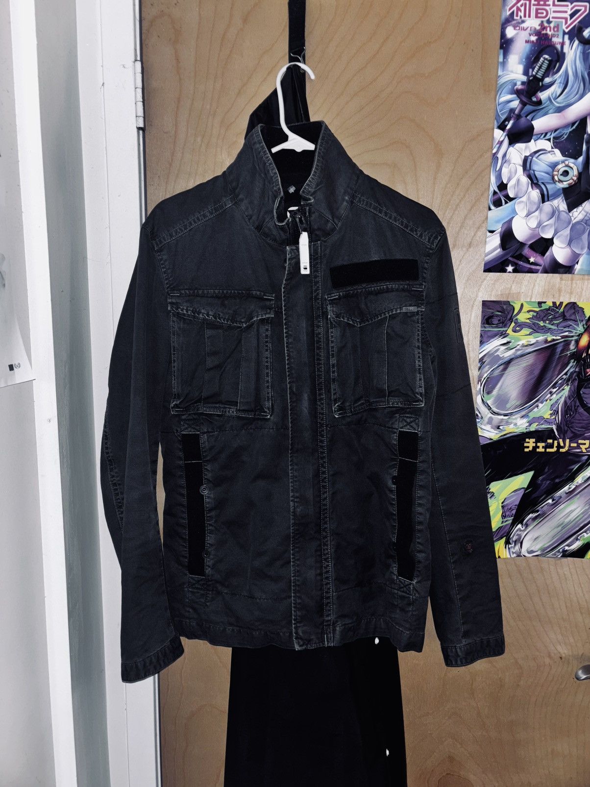 RARE* G Star RAW Rovic Overshirt Cargo Jacket M