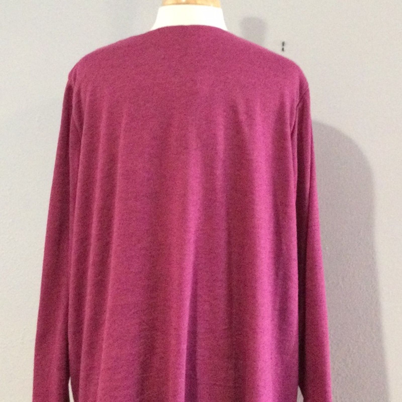 Other Gozzip Purple Long Sleeve Oversized Cardigan Jacket L NWT Size L / US 10 / IT 46 - 8 Thumbnail