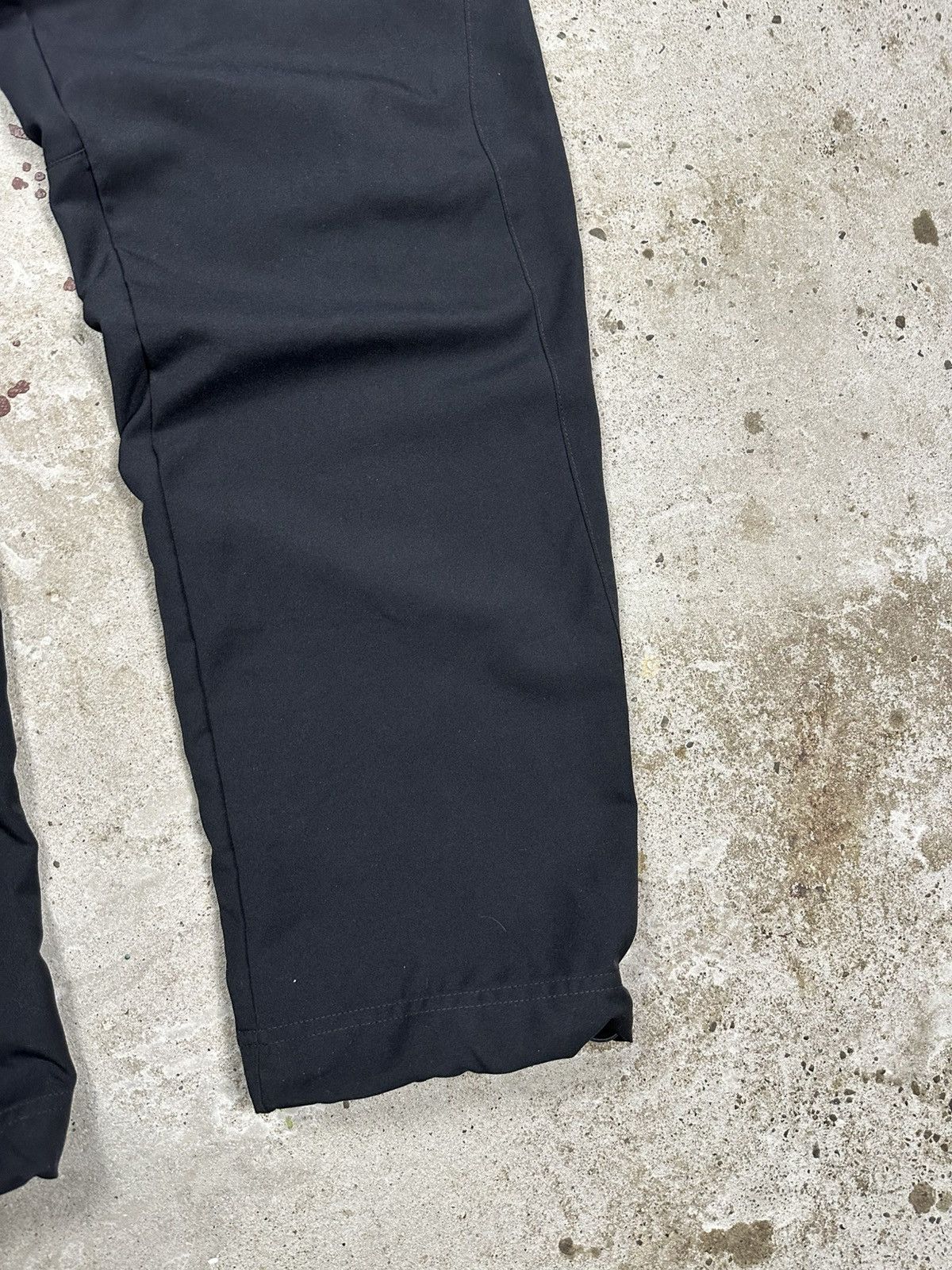 Nike Vintage Y2K Nike Black Baggy Track Pants Swoosh rare usa Size US 30 / EU 46 - 4 Thumbnail