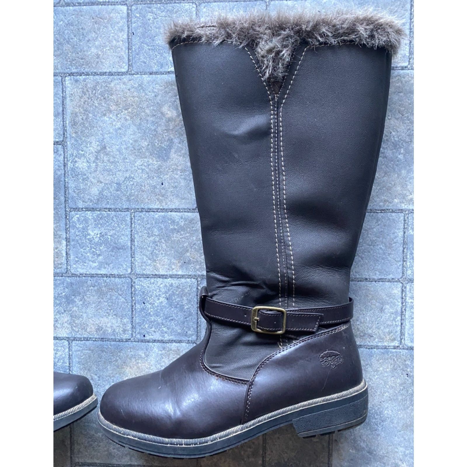 Vintage Totes Esther Snow Boots Black Women’s Size 10M Boot Women Size US 10 / IT 40 - 3 Thumbnail