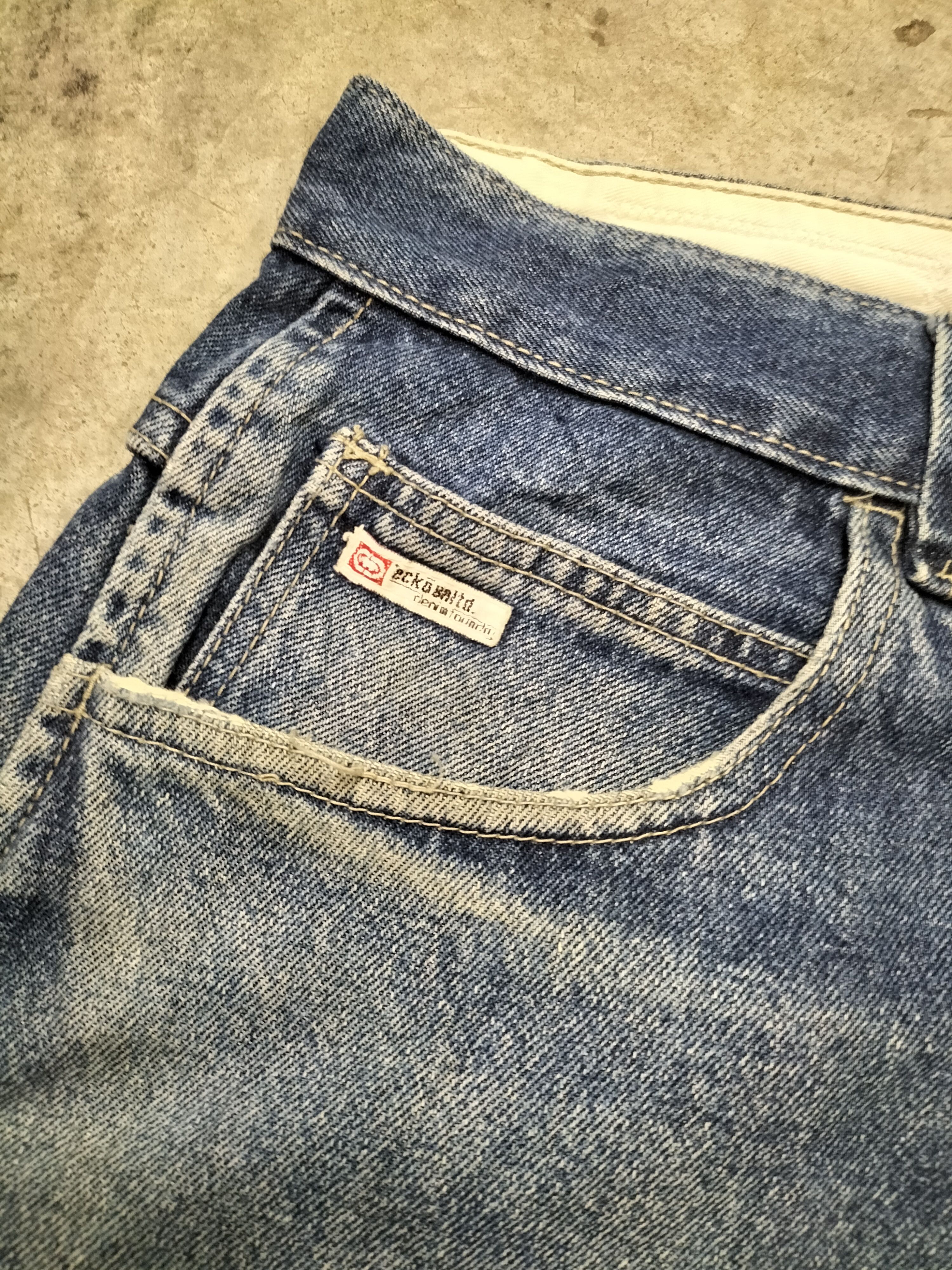 Ecko Unltd. Ecko SZ 40 Denim Ripped Jeans Size US 38 / EU 54 - 6 Thumbnail
