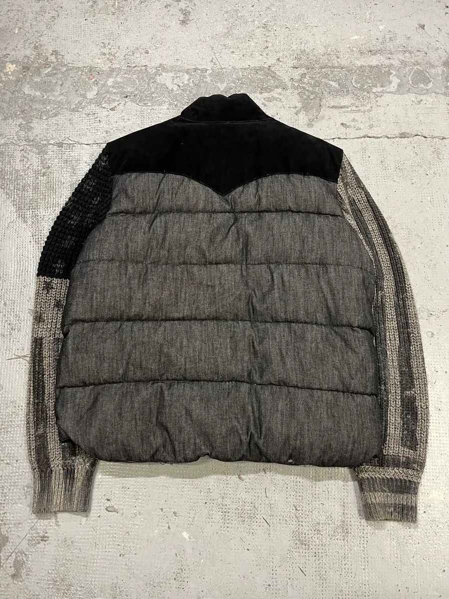 Polo Ralph Lauren 2010s Ralph Lauren USA Flag Grey Hybrid Wool Puffer Jacket Size US XL / EU 56 / 4 - 7 Thumbnail