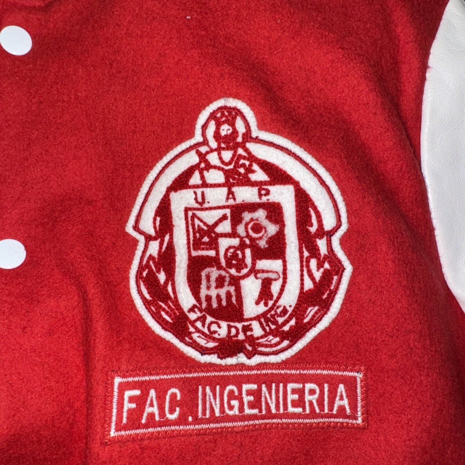 Japanese Brand × Vintage Vintage Made In Mexico Josiro Letterman Jacket Size 42 24x26 Size US M / EU 48-50 / 2 - 3 Thumbnail
