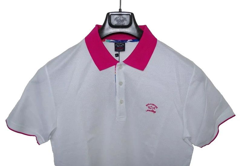 Paul & Shark RRP300€ PAUL&SHARK sz L Polo Yachting Short Sleeves Solid Size US L / EU 52-54 / 3 - 7 Thumbnail