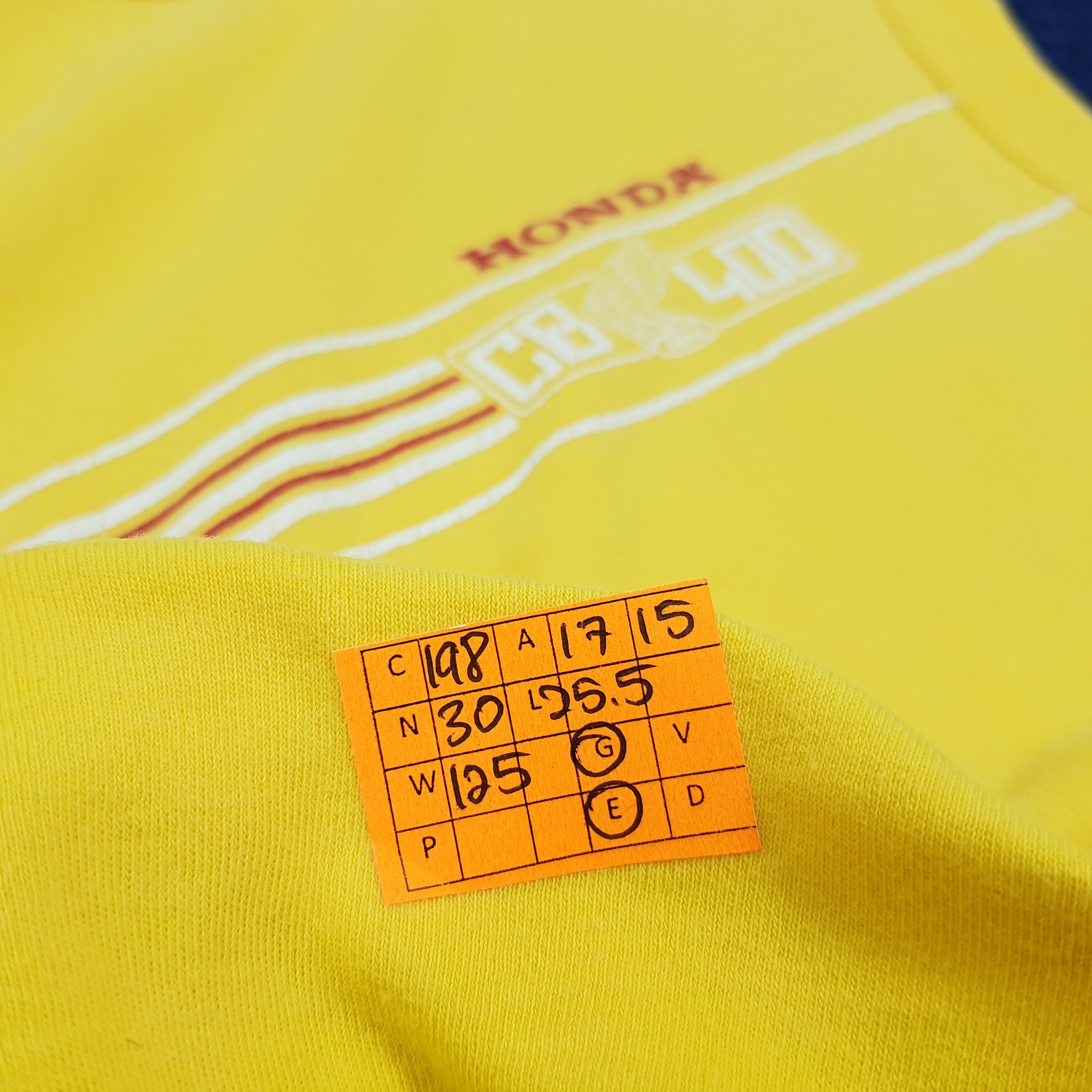 Honda × Japanese Brand × Vintage Vintage HONDA CB 400 Motorbike Japanese Brand Sleeveless Size US S / EU 44-46 / 1 - 6 Thumbnail