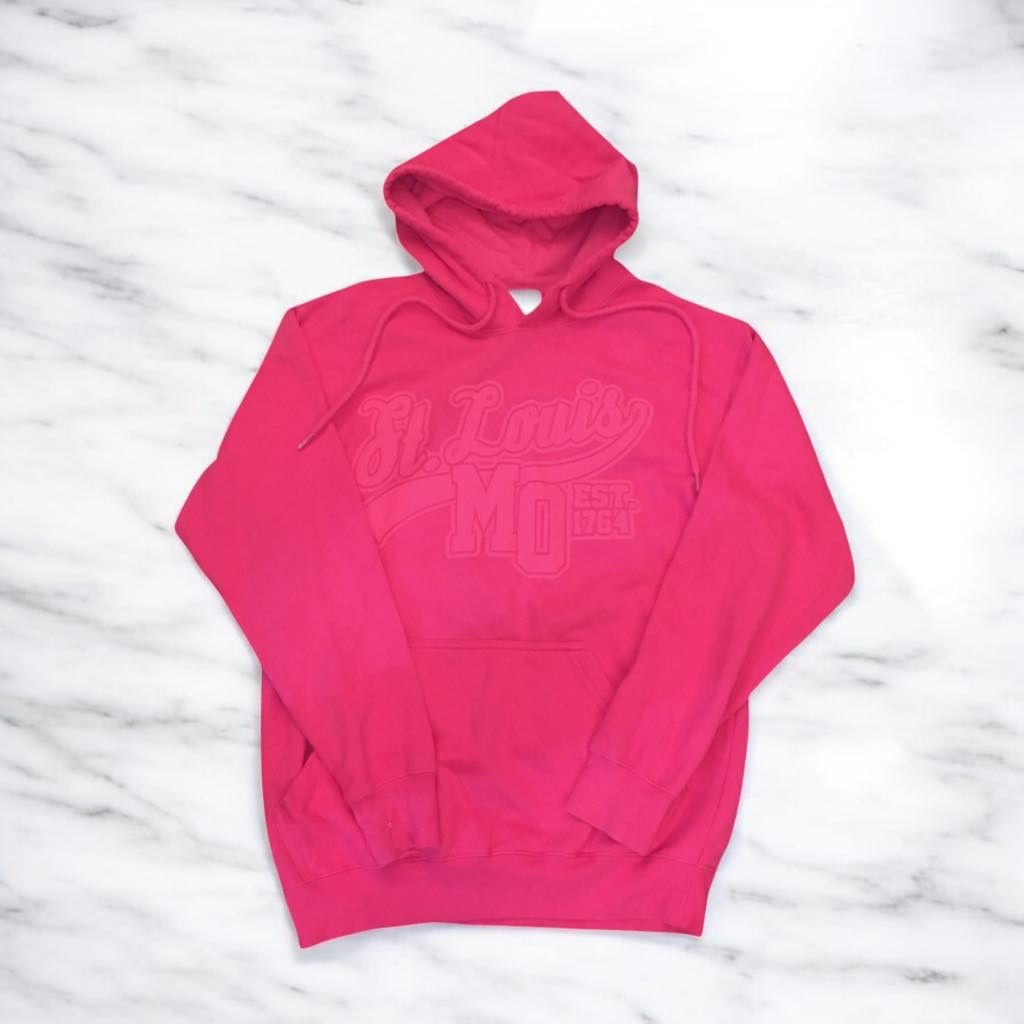Other NEW/UNWORN Women's Pink Hoodie Sweatshirt St. Louis MO Small Size S / US 4 / IT 40 - 2 Thumbnail