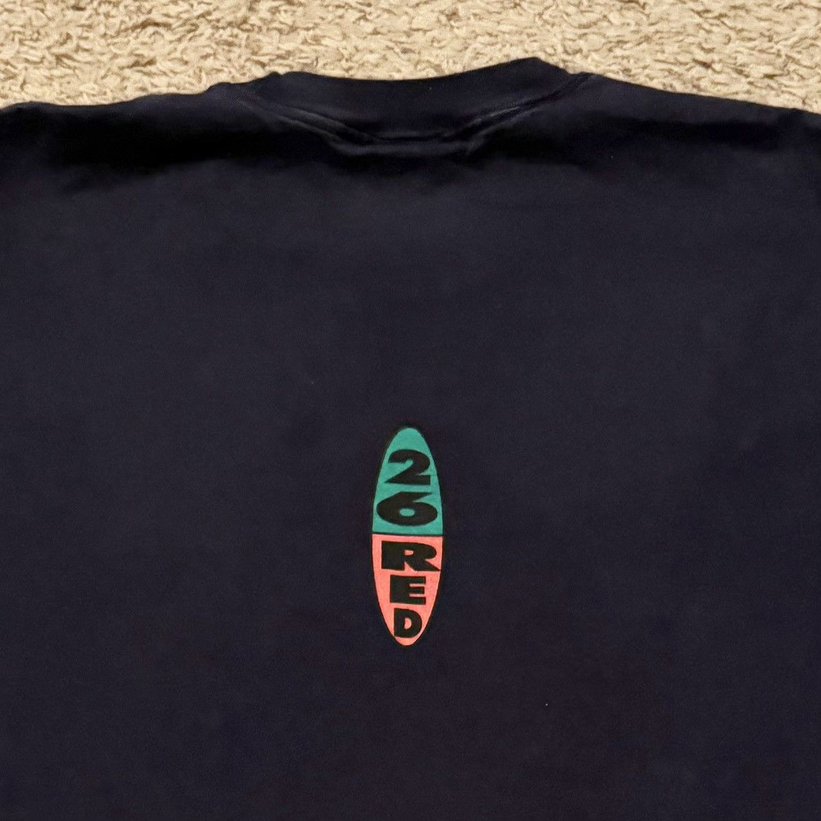 Other VINTAGE 26 RED STREETWEAR TEE! Size US L / EU 52-54 / 3 - 7 Thumbnail