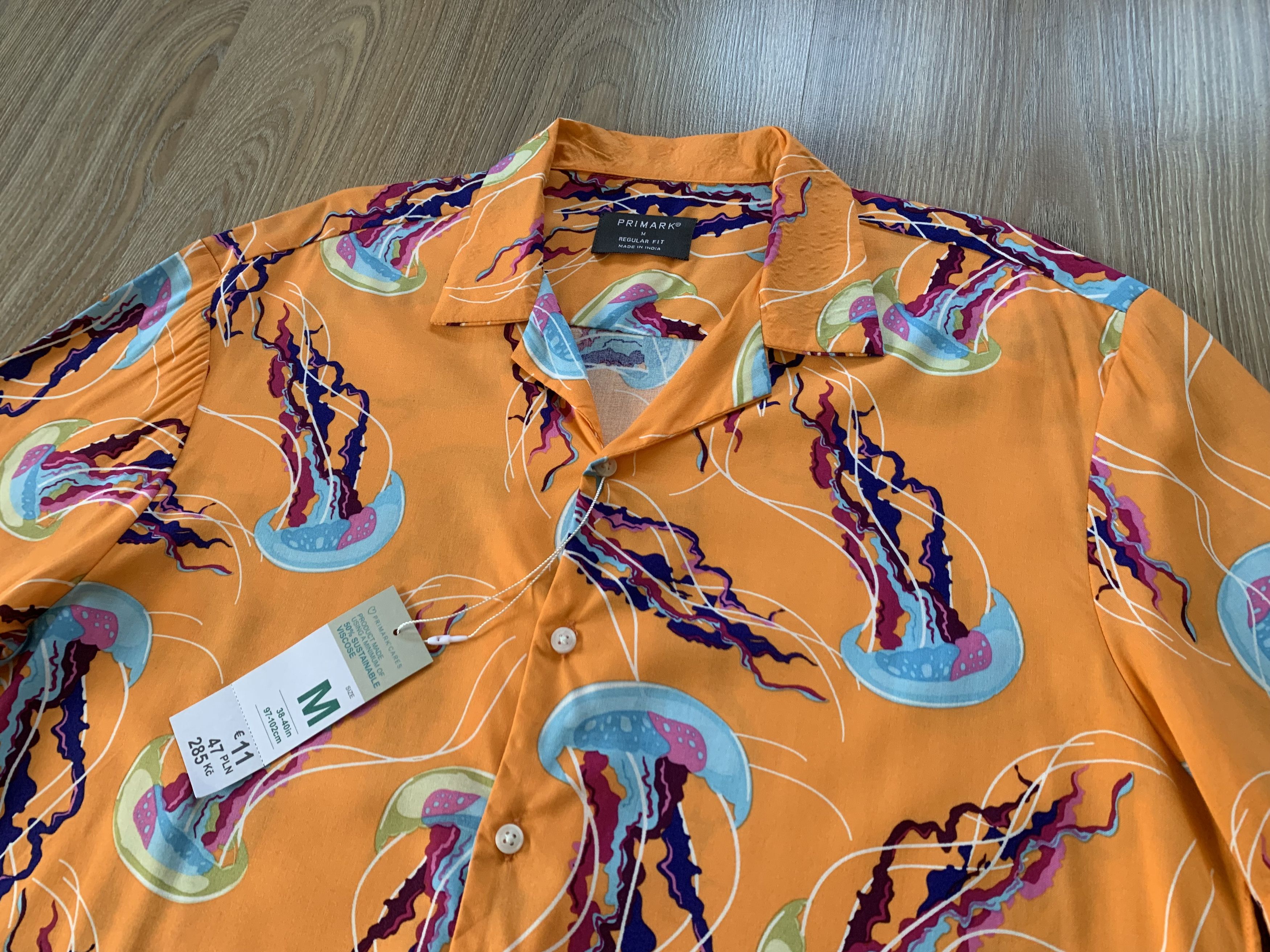 Primark Primark Relaxed Fit Printed Hawaiian Shirt Size US M / EU 48-50 / 2 - 4 Thumbnail