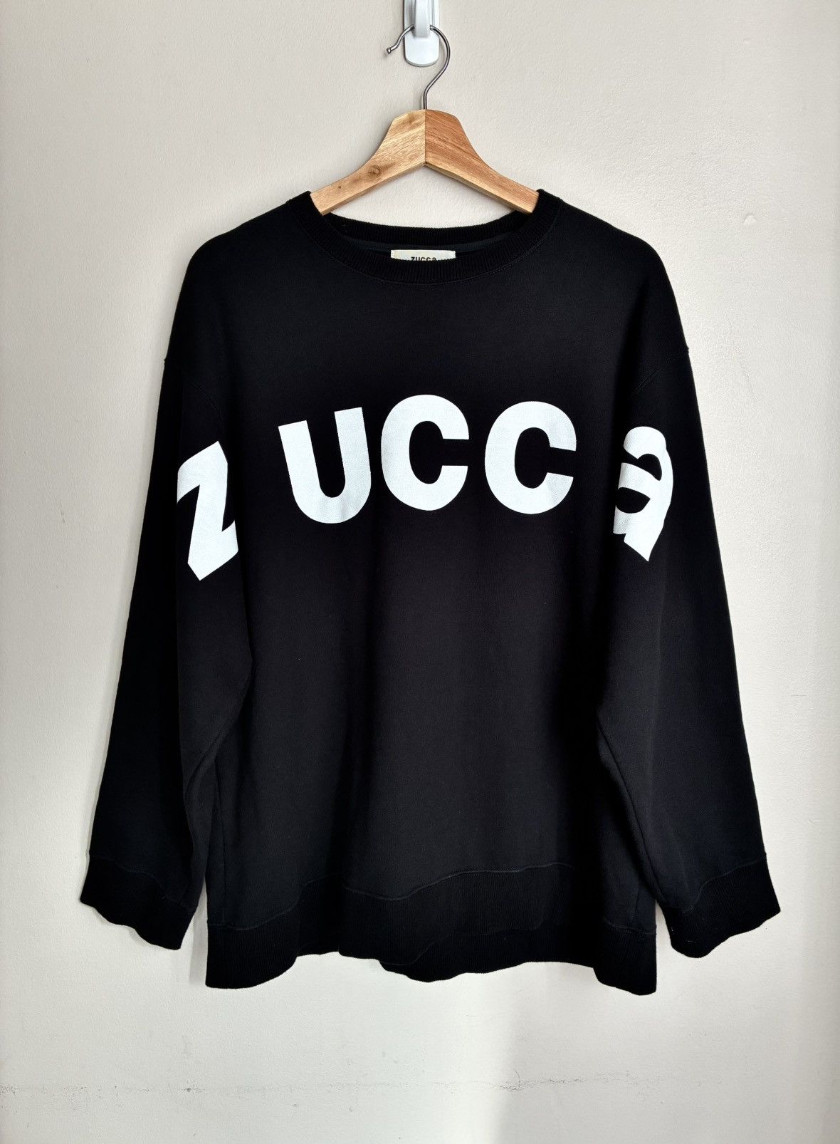CABANE de ZUCCa ZUCCA XL Logo Crewneck Sweatshirt Size US XL / EU 56 / 4 - 23 Thumbnail