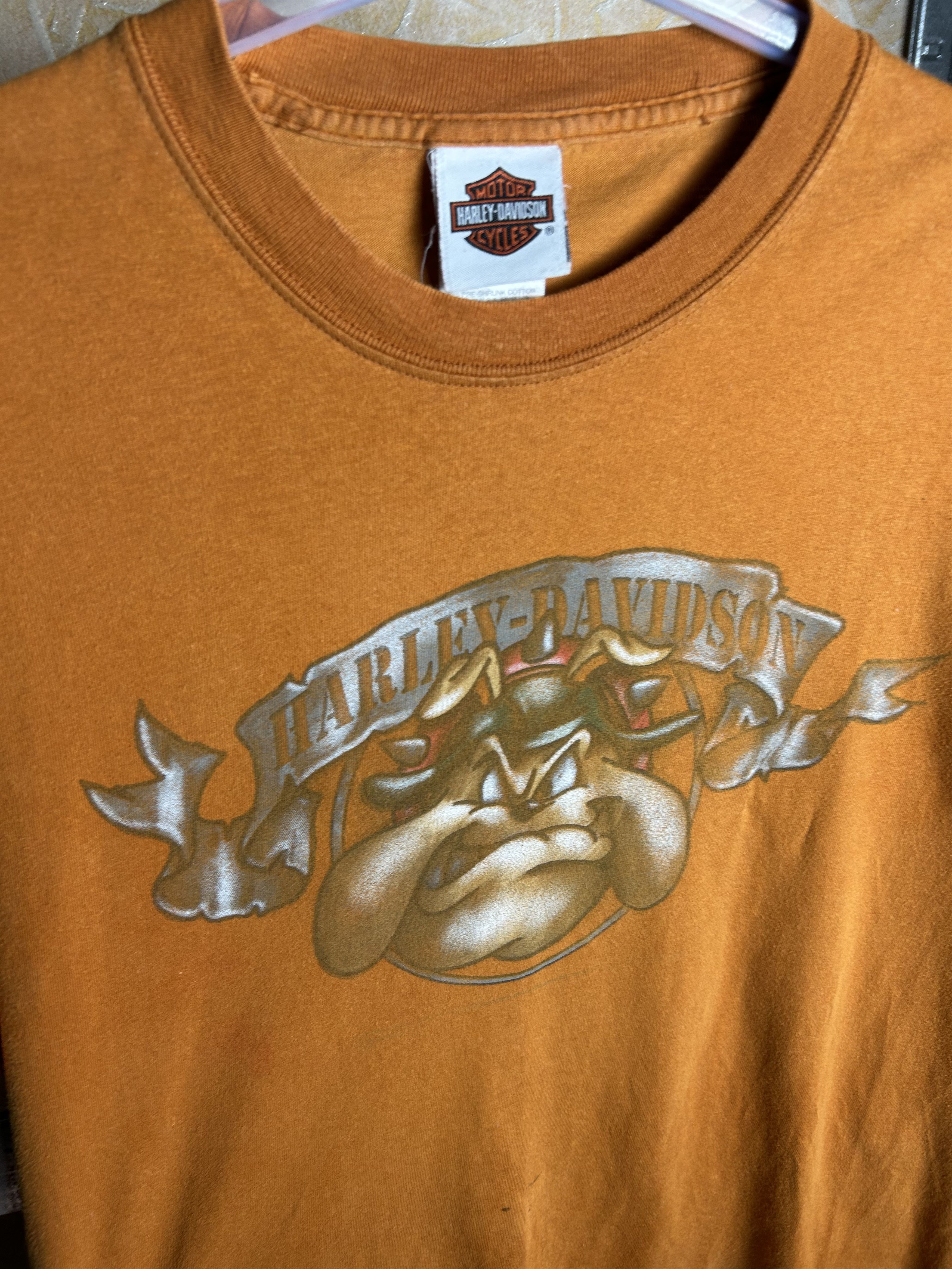 Harley Davidson Vintage 2000s Harley Davidson Looney Tunes Orlando T-shirt Size US XL / EU 56 / 4 - 3 Thumbnail