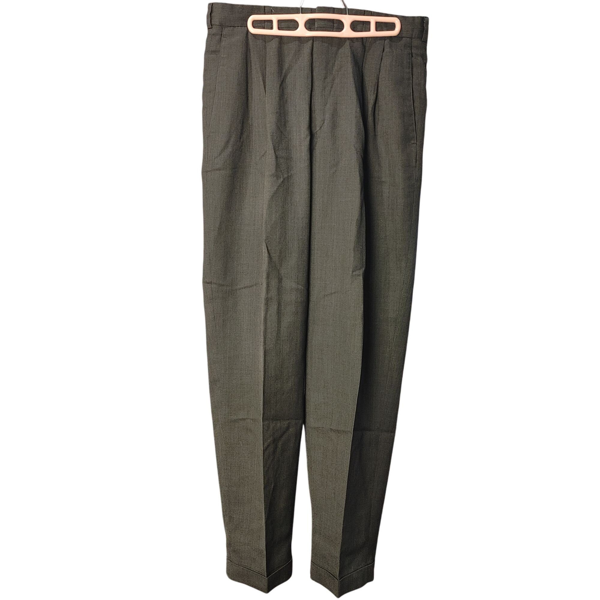 Other Slates Men's Black/Dark Gray Straight Leg Dress Pants W33 x Size US 33 - 1 Thumbnail