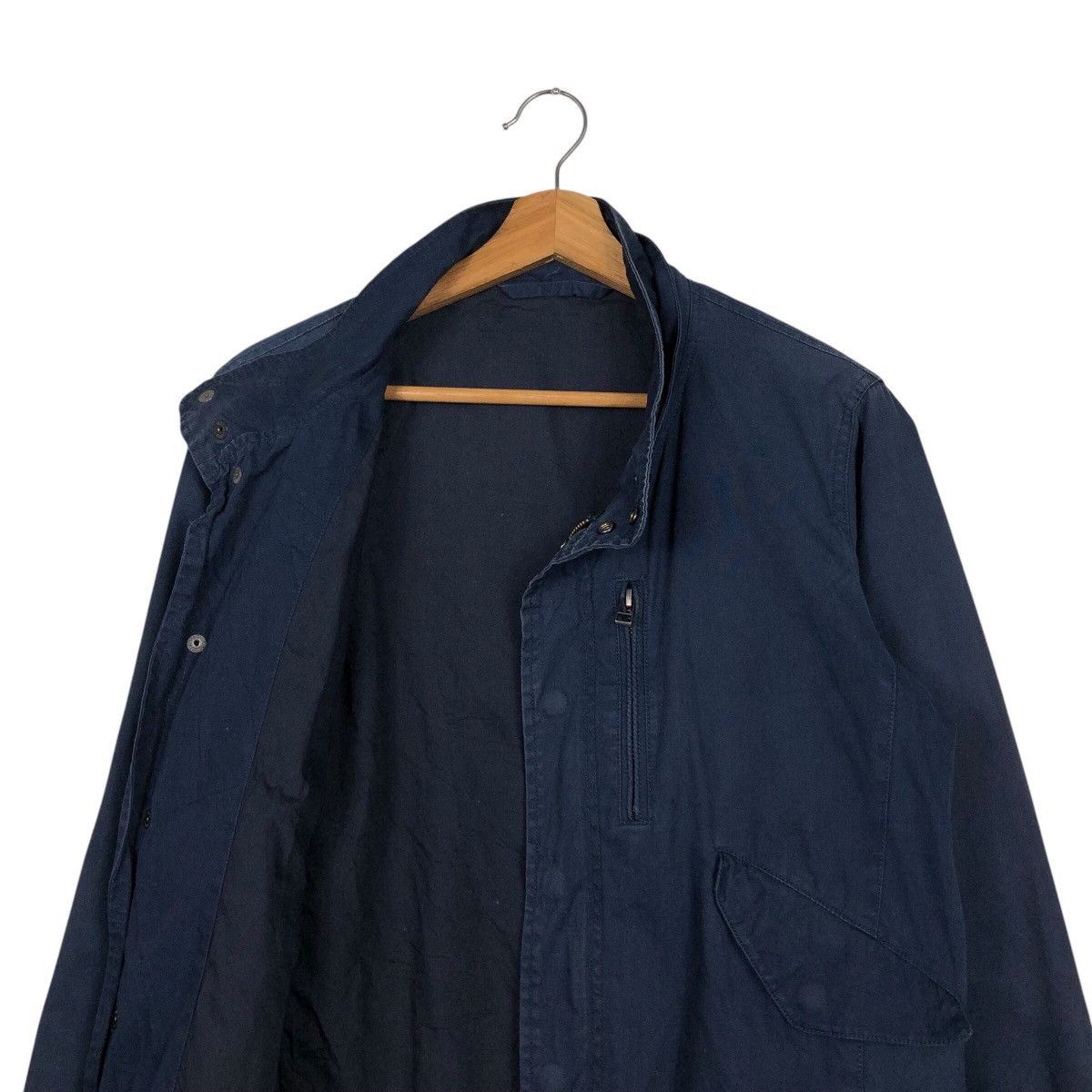 Japanese Brand × Ships Jet Blue 📌Vintage Bomber Jacket Ships Jet Blue Japan Issey Miyake Size US M / EU 48-50 / 2 - 13 Thumbnail