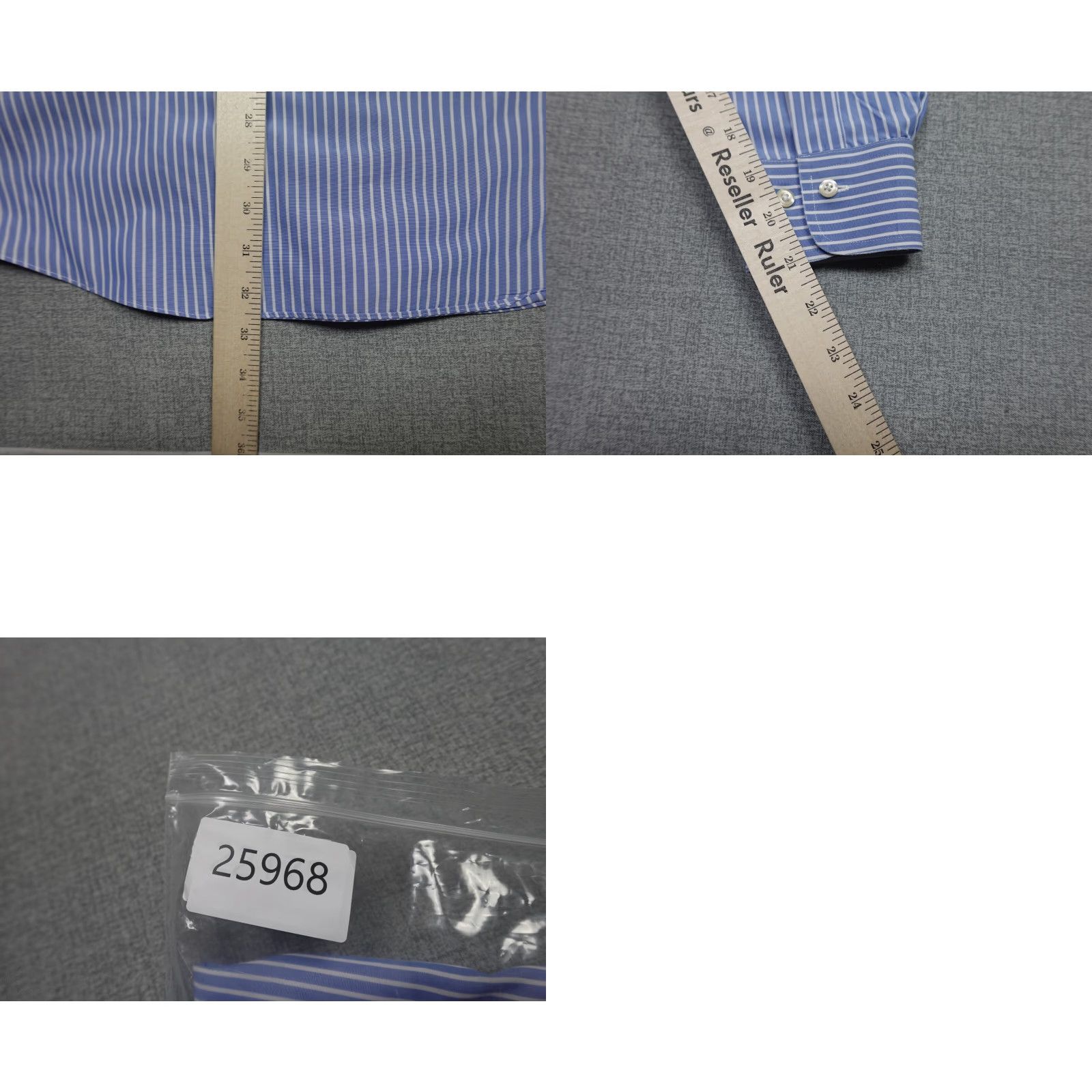 Brooks Brothers Brooks Brothers Button-Up Shirt Mens 17.5 Blue Regent Check Button-Down Collared Non-Iron Casual Size 48R - 8 Thumbnail