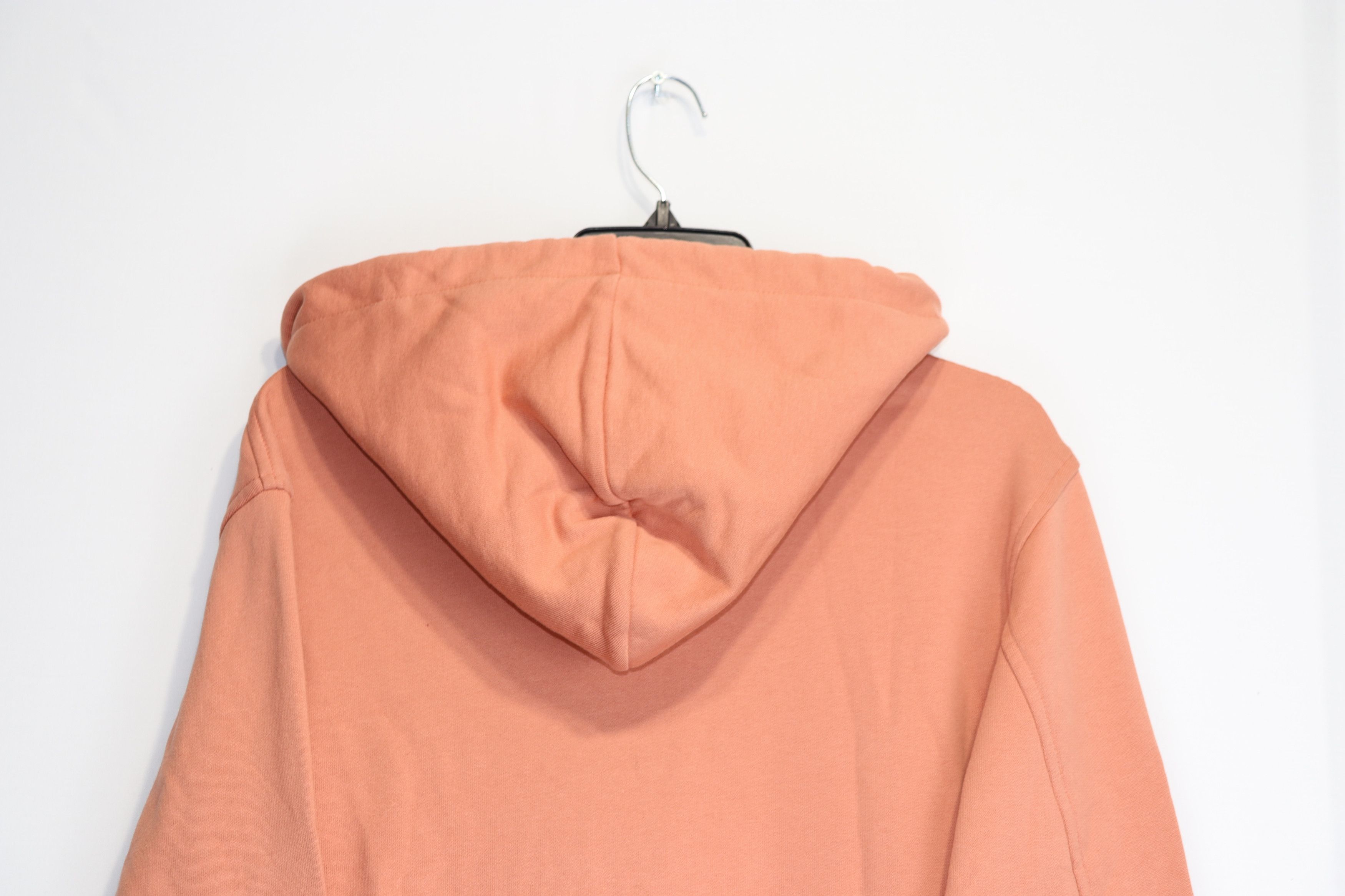 Dries Van Noten o1rshd1 Medium Weight Cotton Terry Hoodie in Salmon Size US M / EU 48-50 / 2 - 10 Thumbnail