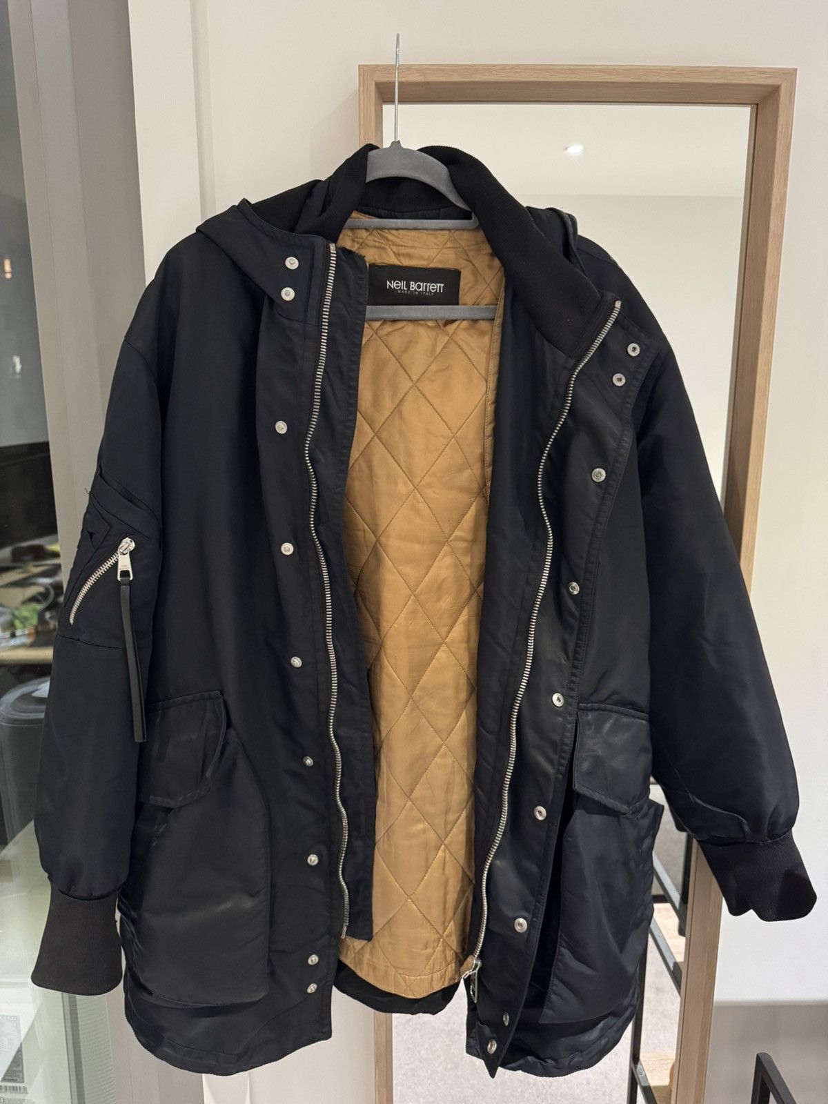 Neil Barrett Air-force Nylon Oversized Pockets Parka Size US M / EU 48-50 / 2 - 2 Thumbnail