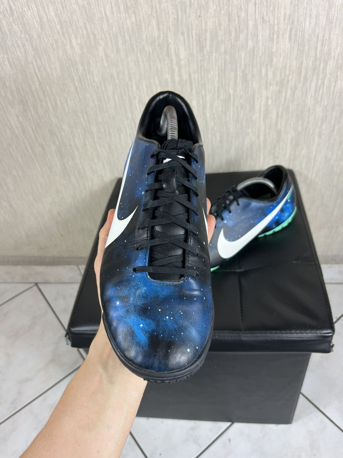 Nike Vintage Nike mercurial CR7 victory 4 galaxy soccer shoes y2k Size US 11.5 / EU 44-45 - 9 Thumbnail