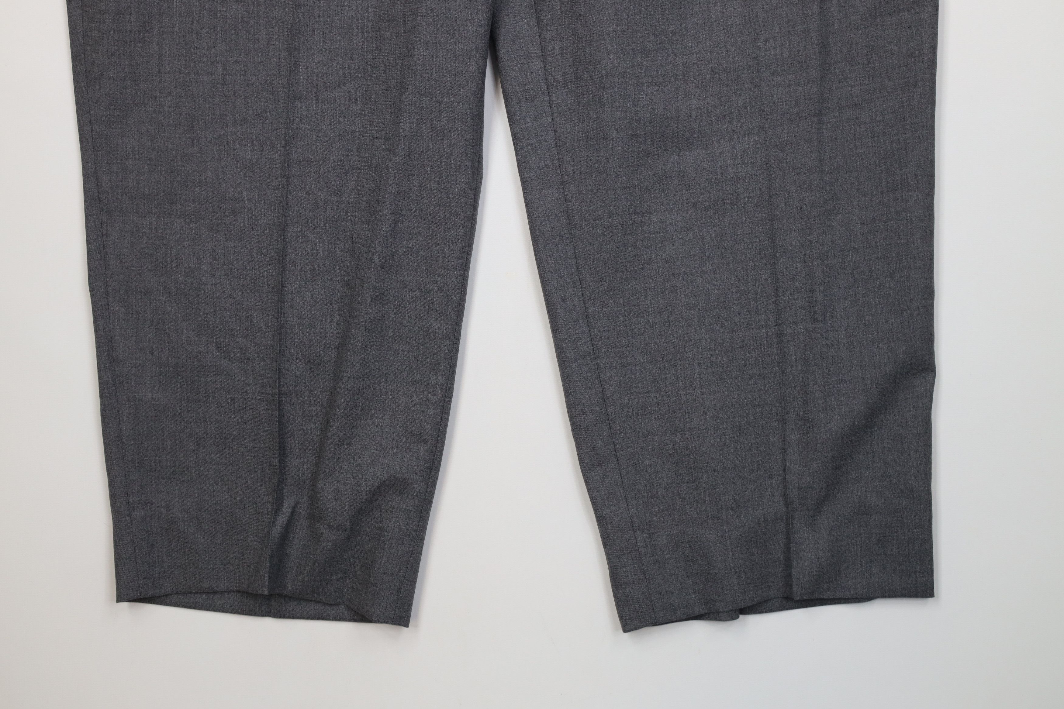 Vintage Vintage 90s Streetwear Wide Leg Chino Pants Heather Gray Size US 44 / EU 60 - 4 Thumbnail