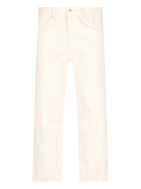 Jil Sander JIL SANDER Men Denim Pants J47KA0003 J46544 102 White Size US 30 / EU 46 - 1 Thumbnail