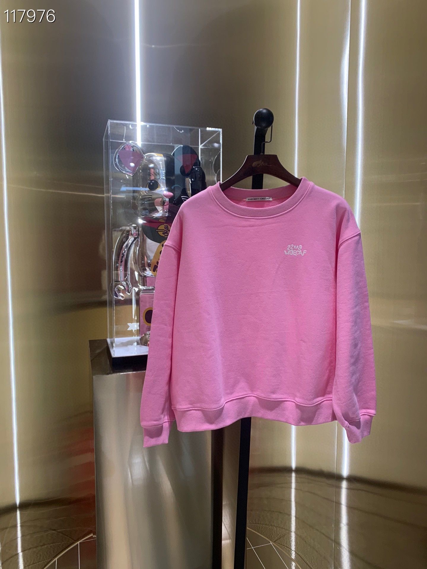 Other Pink Long-sleeve Sweatshirt Shorts Set Size L / US 10 / IT 46 - 1 Thumbnail