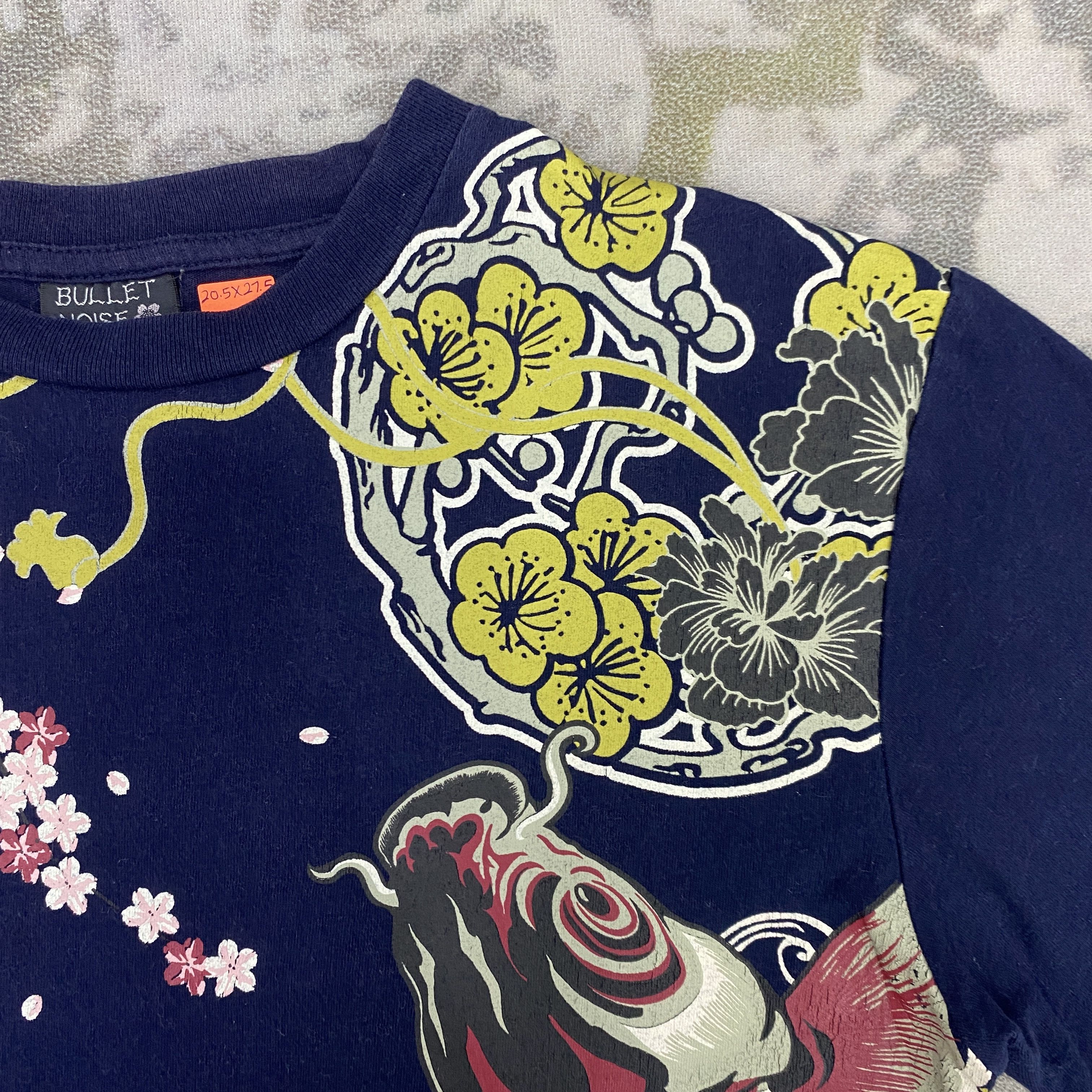 Japanese Brand Vintage Bullet Noise Mt Fuji Tshirt - I047 Size US M / EU 48-50 / 2 - 8 Thumbnail