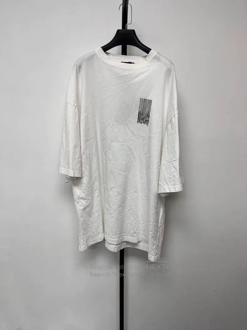 Balenciaga Balenciaga Logo logo waterfall letter short sleeve T-shirt Size US S / EU 44-46 / 1 - 1 Thumbnail