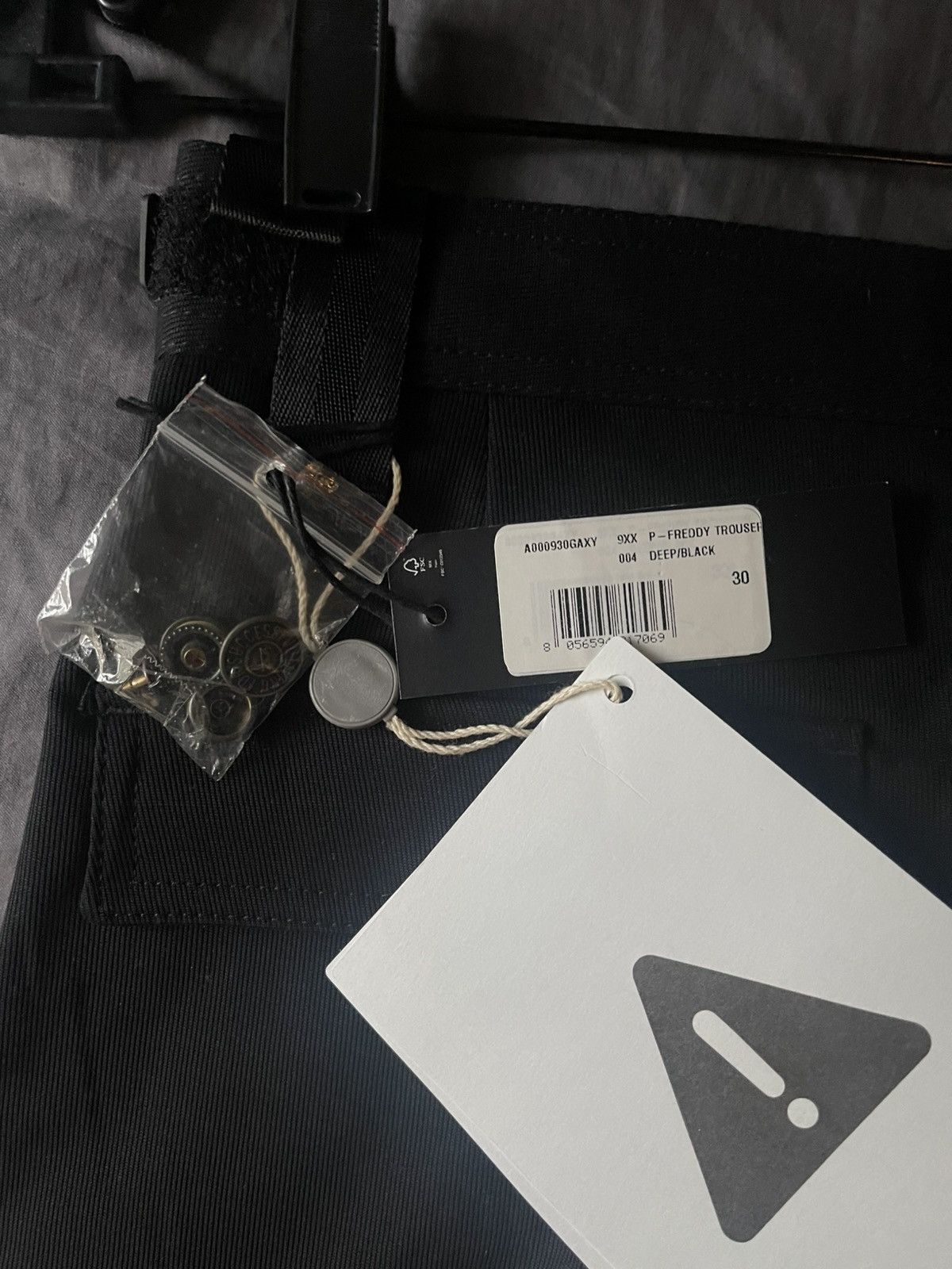 Diesel Diesel Black P-Freddy Cargo Pants Size US 30 / EU 46 - 3 Thumbnail
