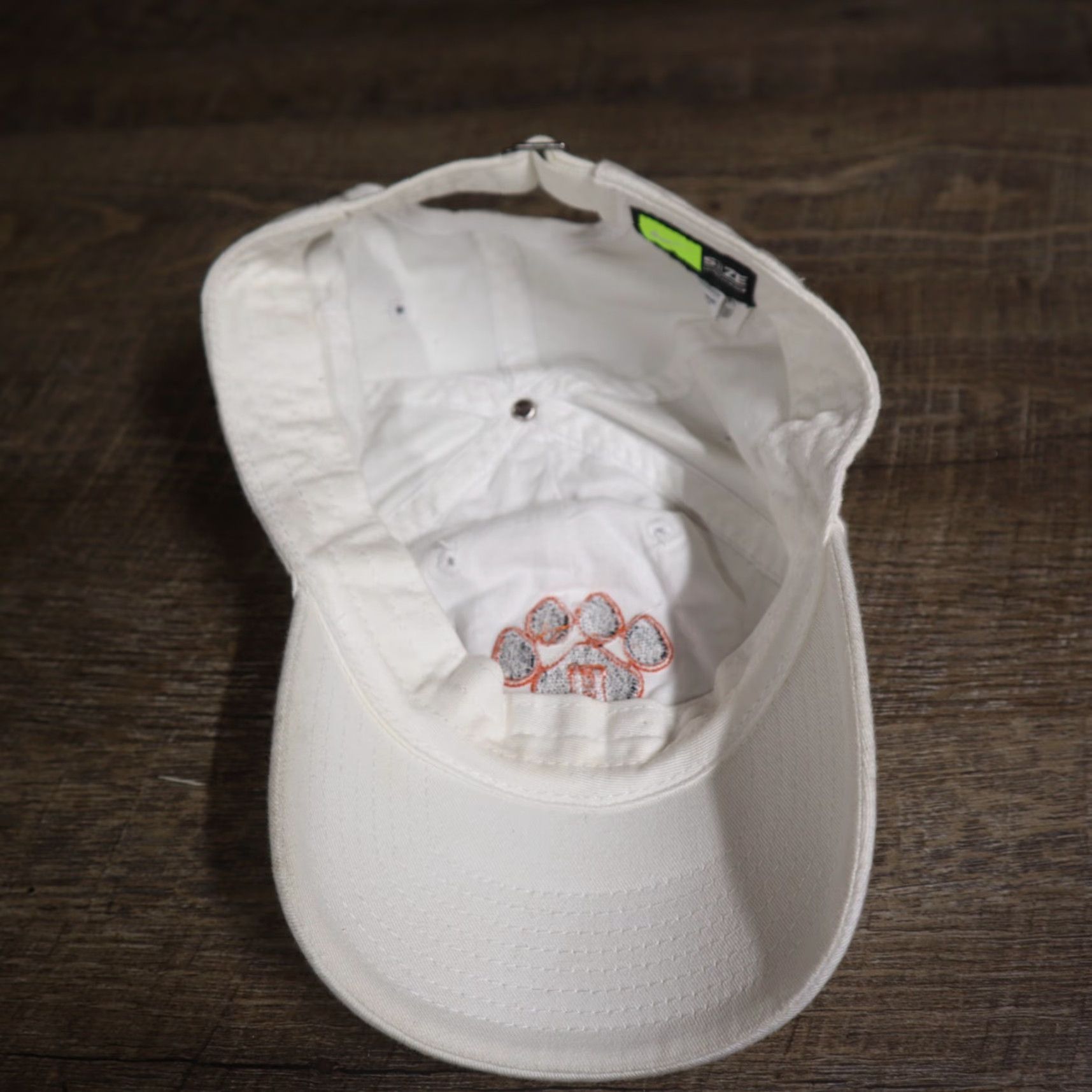 Top Of The World Top of the World Clemson Tigers Nike Baseball Cap Alumni Hat Orange Solid Twill Cotton Adjustable Mens Cap Size ONE SIZE - 5 Thumbnail