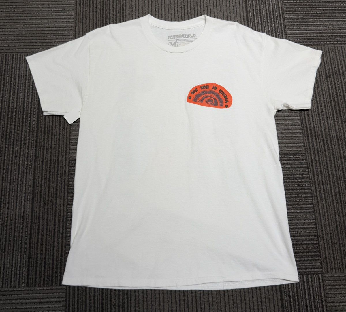 Travis Scott Travis Scott Astroworld See You In Utopia Tee Size US M / EU 48-50 / 2 - 2 Thumbnail