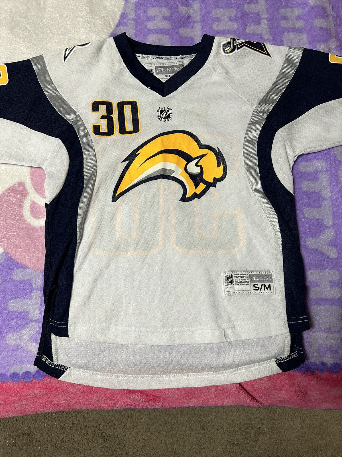 NHL NHL Buffalo Sabres youth jersey | white S Size US S / EU 44-46 / 1 - 9 Thumbnail