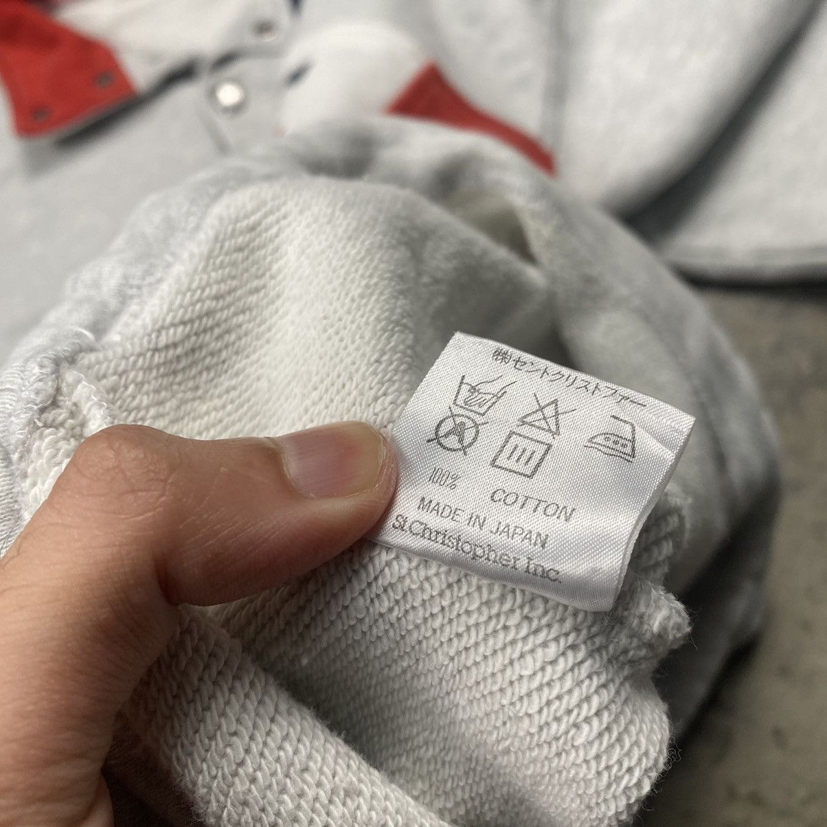 Japanese Brand × Vintage St Christopher Halfbutton Sweatshirt Size US M / EU 48-50 / 2 - 10 Thumbnail