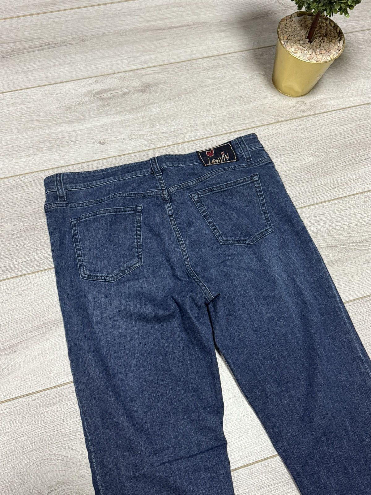 Lanvin Lanvin denim pants jeans zippers Italy Size US 32 / EU 48 - 1 Thumbnail