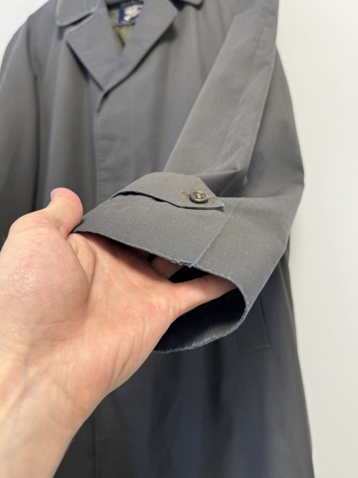Burberry Prorsum Burberrys Prorsum Vintage Trench Coat Olive Green Mac Jacket Size US M / EU 48-50 / 2 - 14 Thumbnail