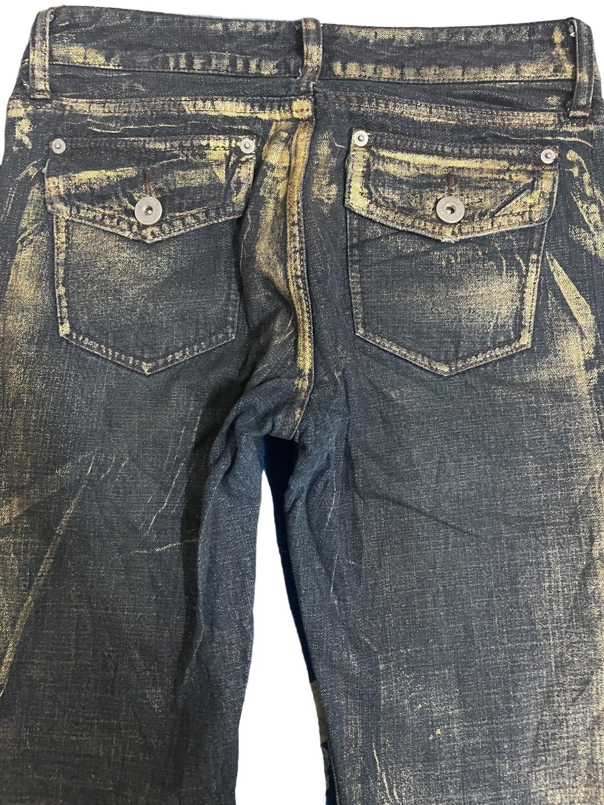 Comme Ca Ism Comme Ca Ism Flare Gold Jeans Size US 30 / EU 46 - 3 Thumbnail