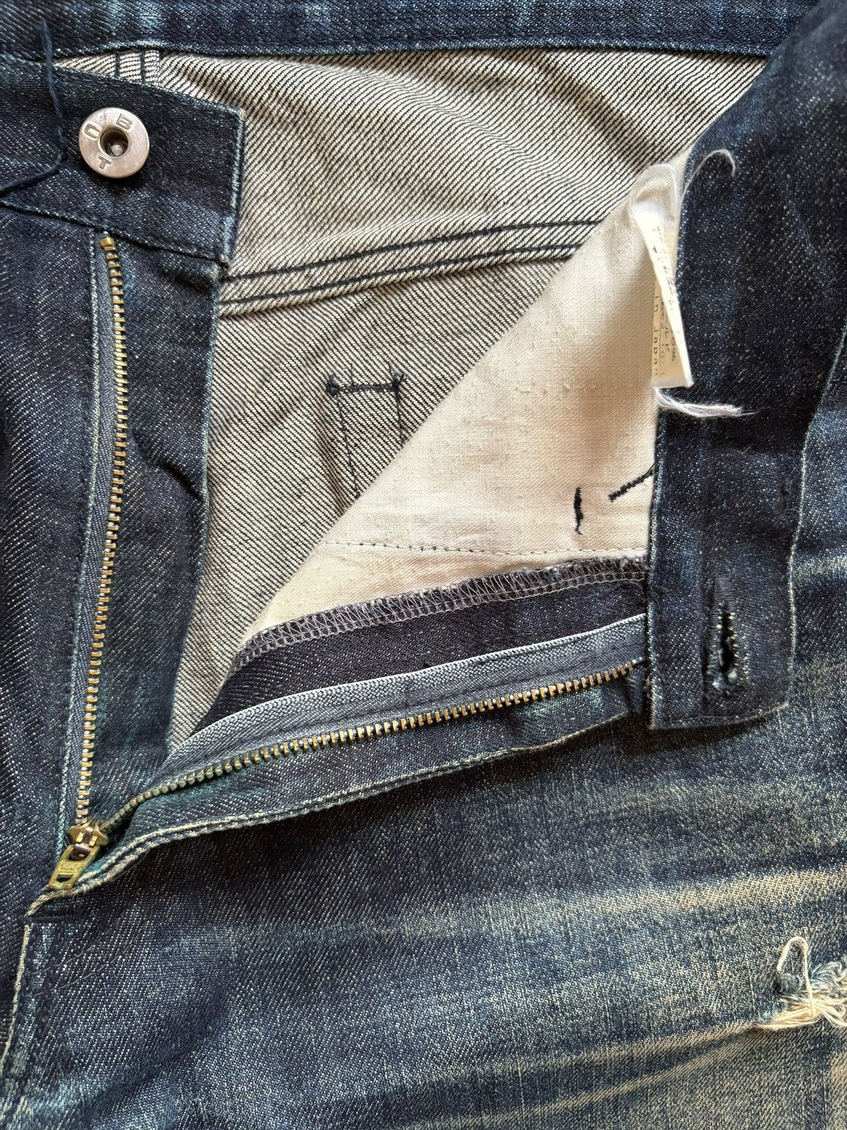 Boycott × Japanese Brand Vintage Boycott Rusty Mud Wash Distress Rip Flare Jeans Size US 32 / EU 48 - 11 Thumbnail
