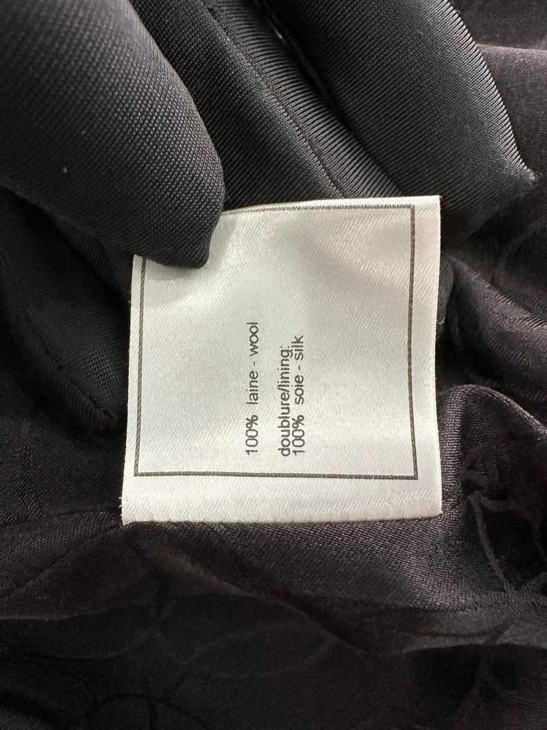 Chanel Chanel Black DoubleBreasted Jacket for Women -2505 Size US XS / EU 42 / 0 - 8 Thumbnail