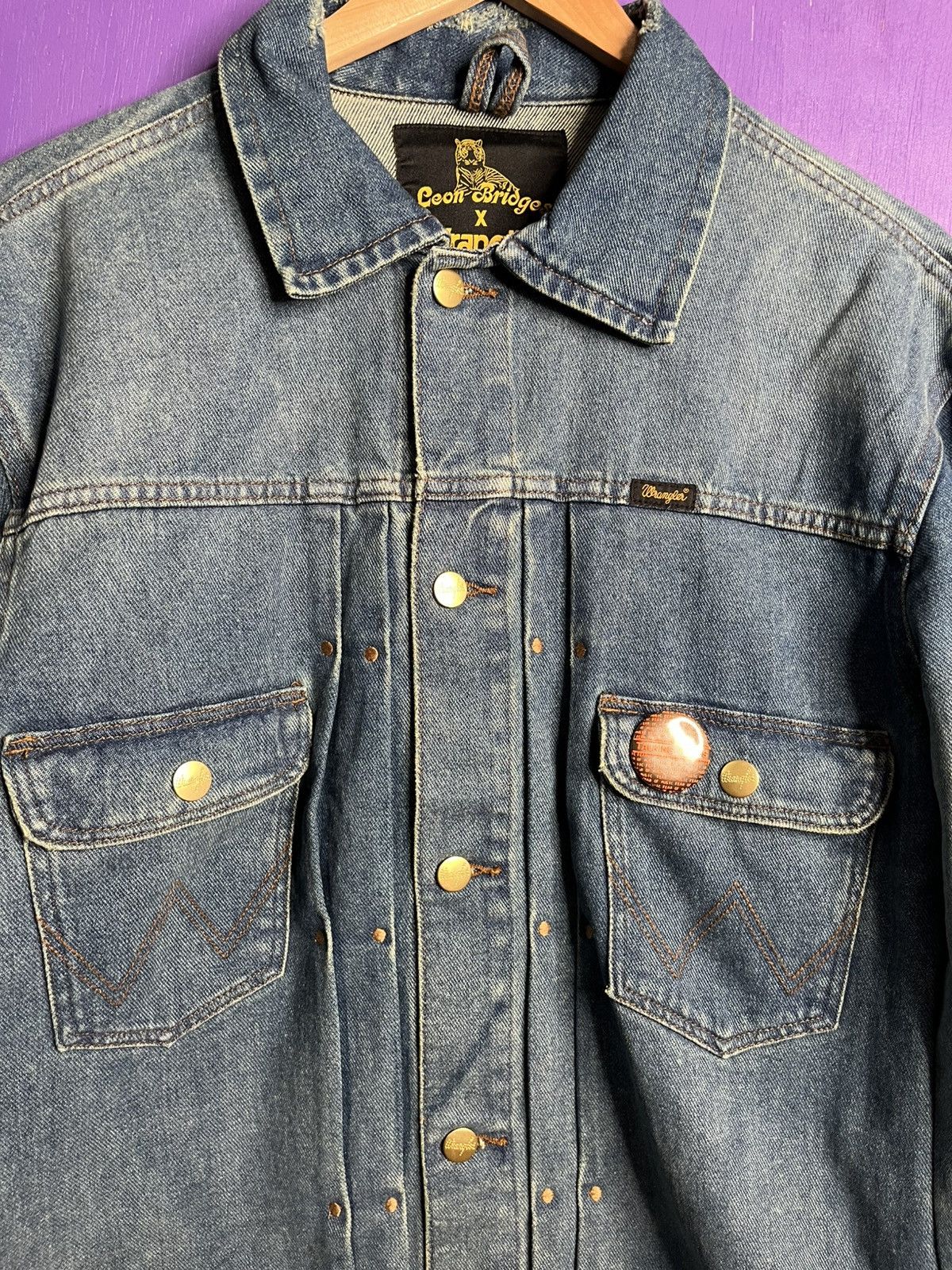 Wrangler Vintage style Wrangler Leon Bridges Mr wrangler jacket Size US L / EU 52-54 / 3 - 3 Thumbnail