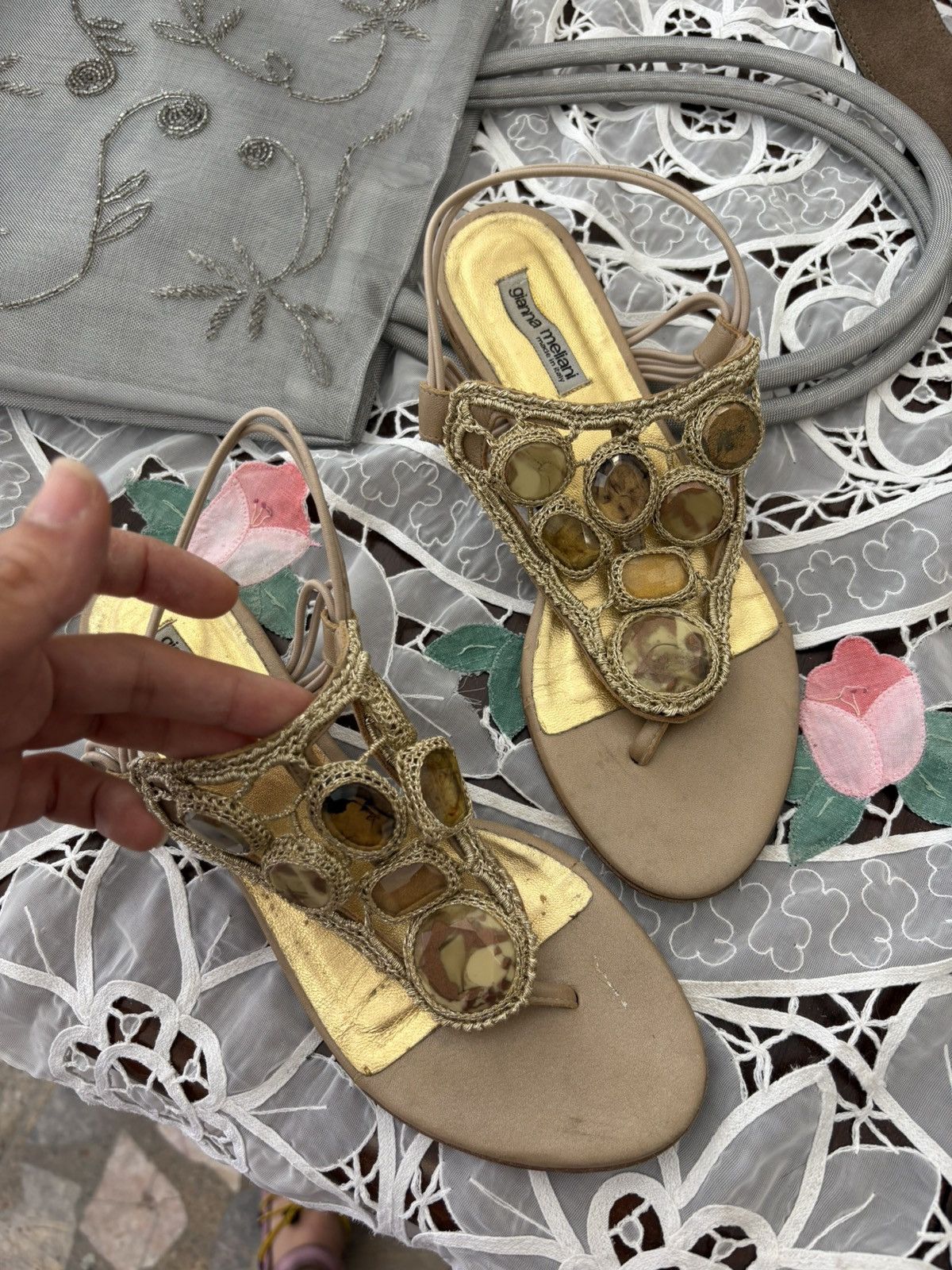 Vintage Gianna Meliani sandals Size US 6 / IT 36 - 5 Thumbnail