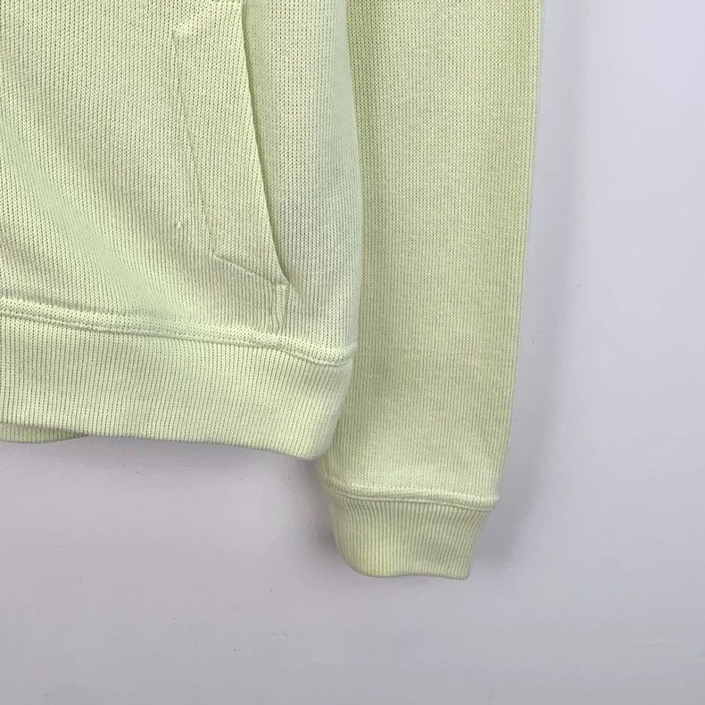 Kenzo KENZO Light green logo embroidered cotton hoodie zippered Size S / US 4 / IT 40 - 4 Thumbnail