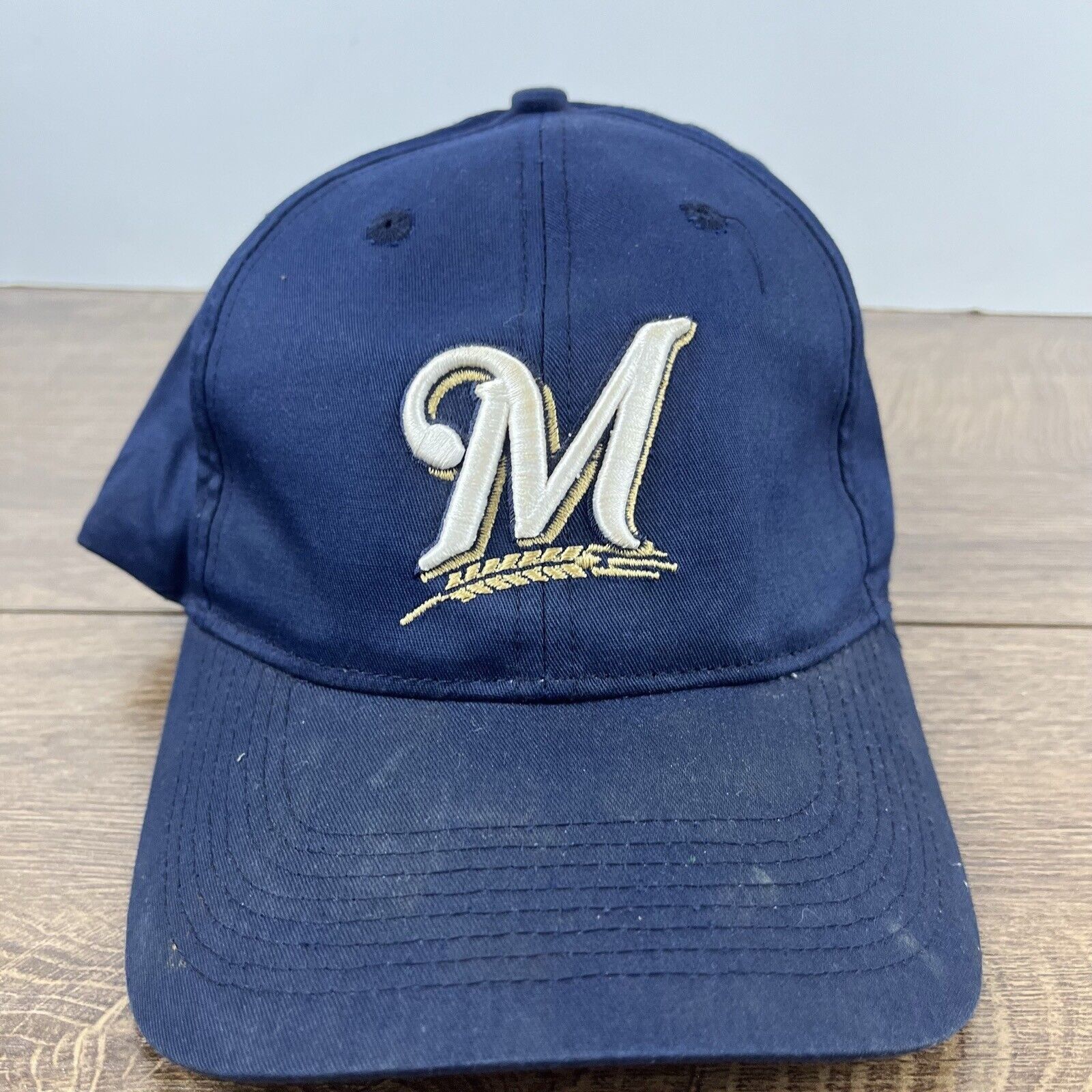 Other Milwaukee Brewers Baseball Hat Blue Cap Adjustable Blue Adul Size ONE SIZE - 5 Thumbnail