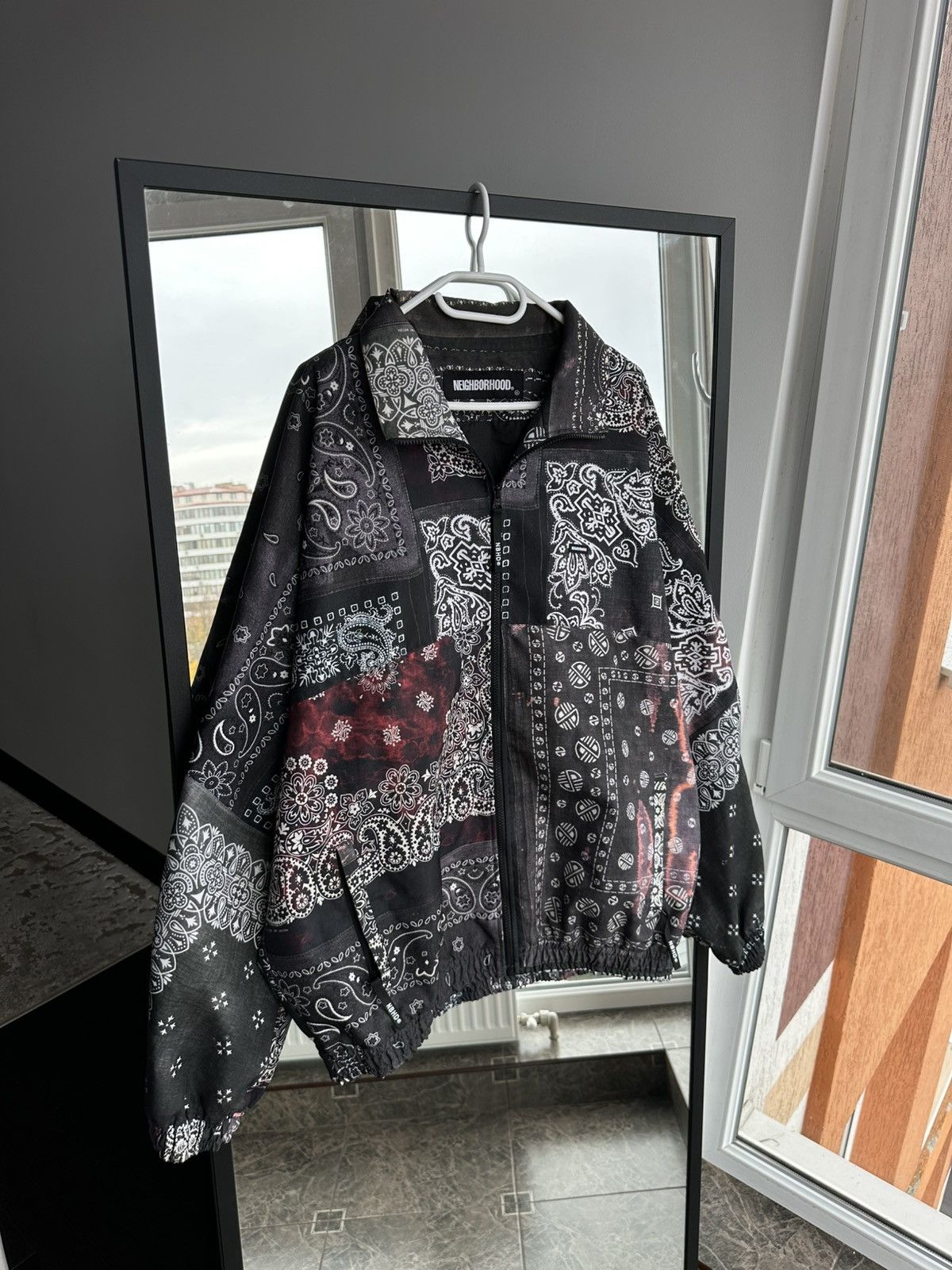Neighborhood Neighborhood Japan Track-B/E-JKT Bandana Patchwork Jacket Size US L / EU 52-54 / 3 - 1 Thumbnail