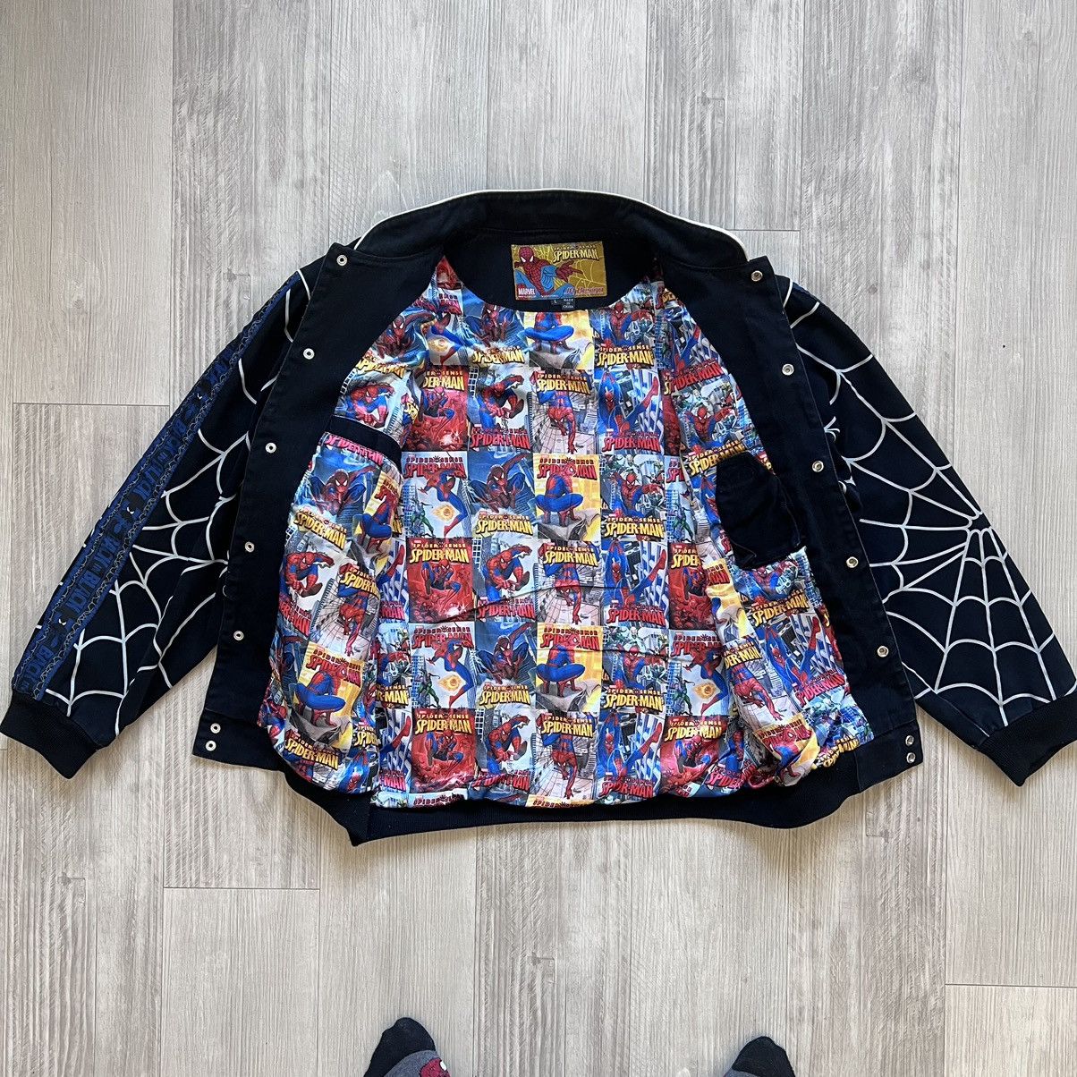 JH Design Spider-Man JH Design NASCAR Jacket Size US L / EU 52-54 / 3 - 7 Thumbnail