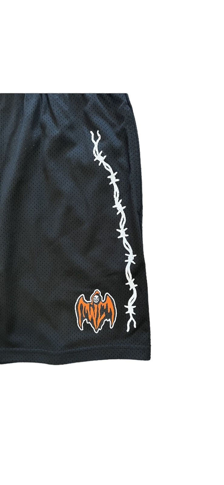 Warren Lotas Warren Lotas Bat Logo Mesh Shorts Size US 30 / EU 46 - 5 Thumbnail