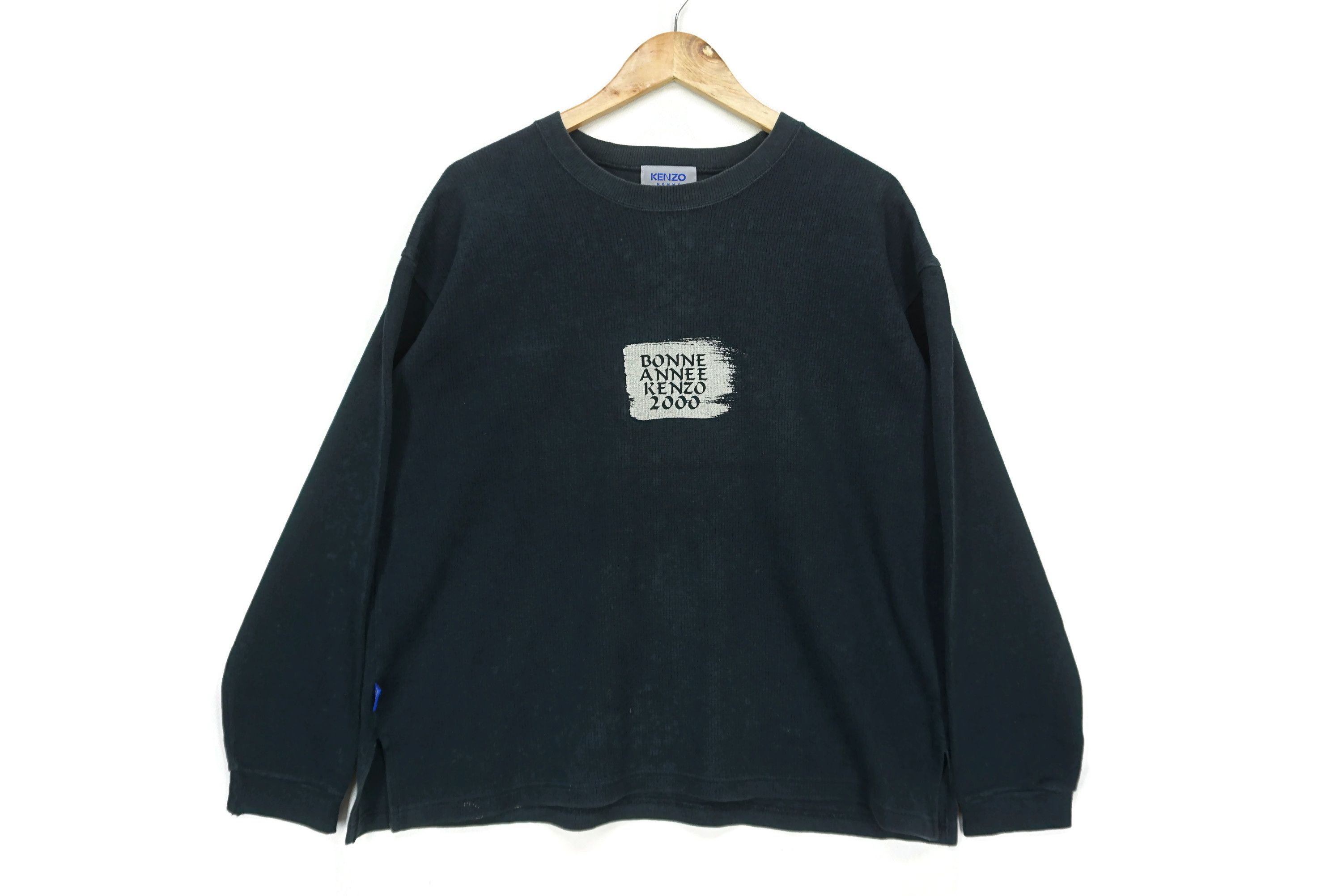 Kenzo KENZO Men Hoodies FF55SW2674MC 99J Black | Grailed