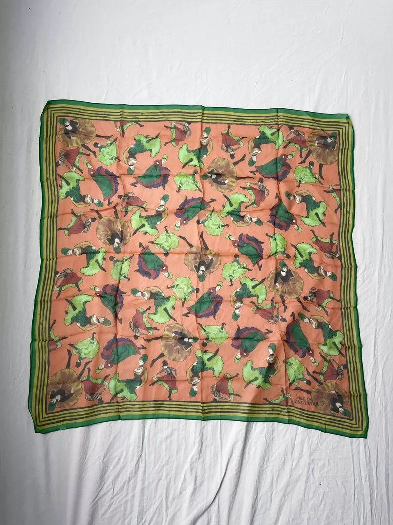 Jean Paul Gaultier Jean Paul Gaultier French Cancan Silk Scarf-dmc Size ONE SIZE - 1 Thumbnail