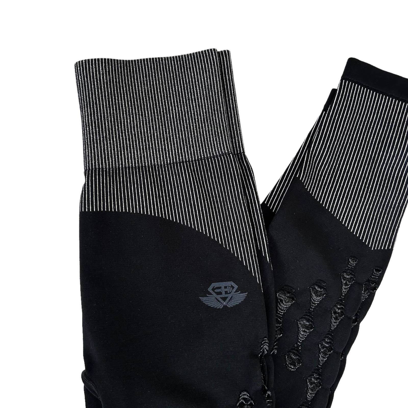 Other Engineered Life Black Seamless Leggings Sz S Size 28" / US 6 / IT 42 - 4 Thumbnail