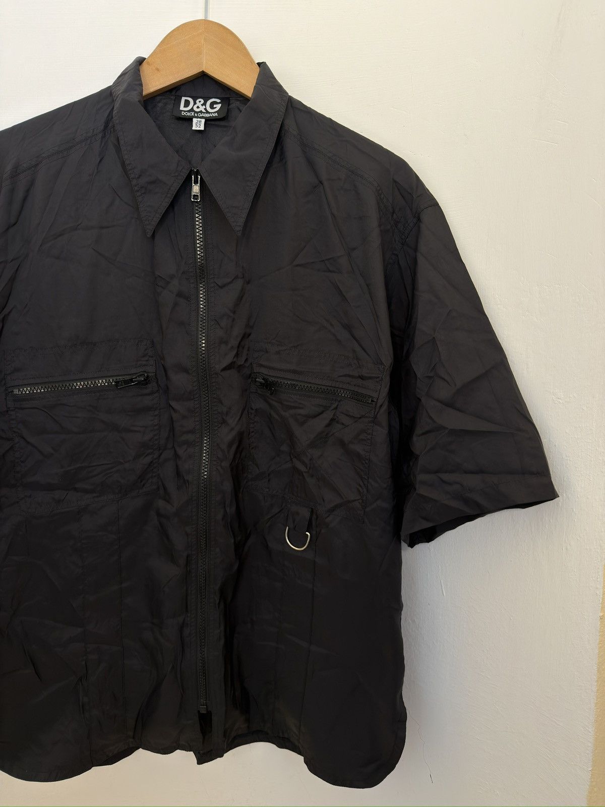 Dolce & Gabbana SS96 Archive Dolce & Gabbana Nylon Shirt Men‘s Size M Size US M / EU 48-50 / 2 - 5 Thumbnail
